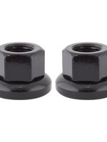 HUB AXLE NUT OR8 CRMO RR M10x1.0 PR BK