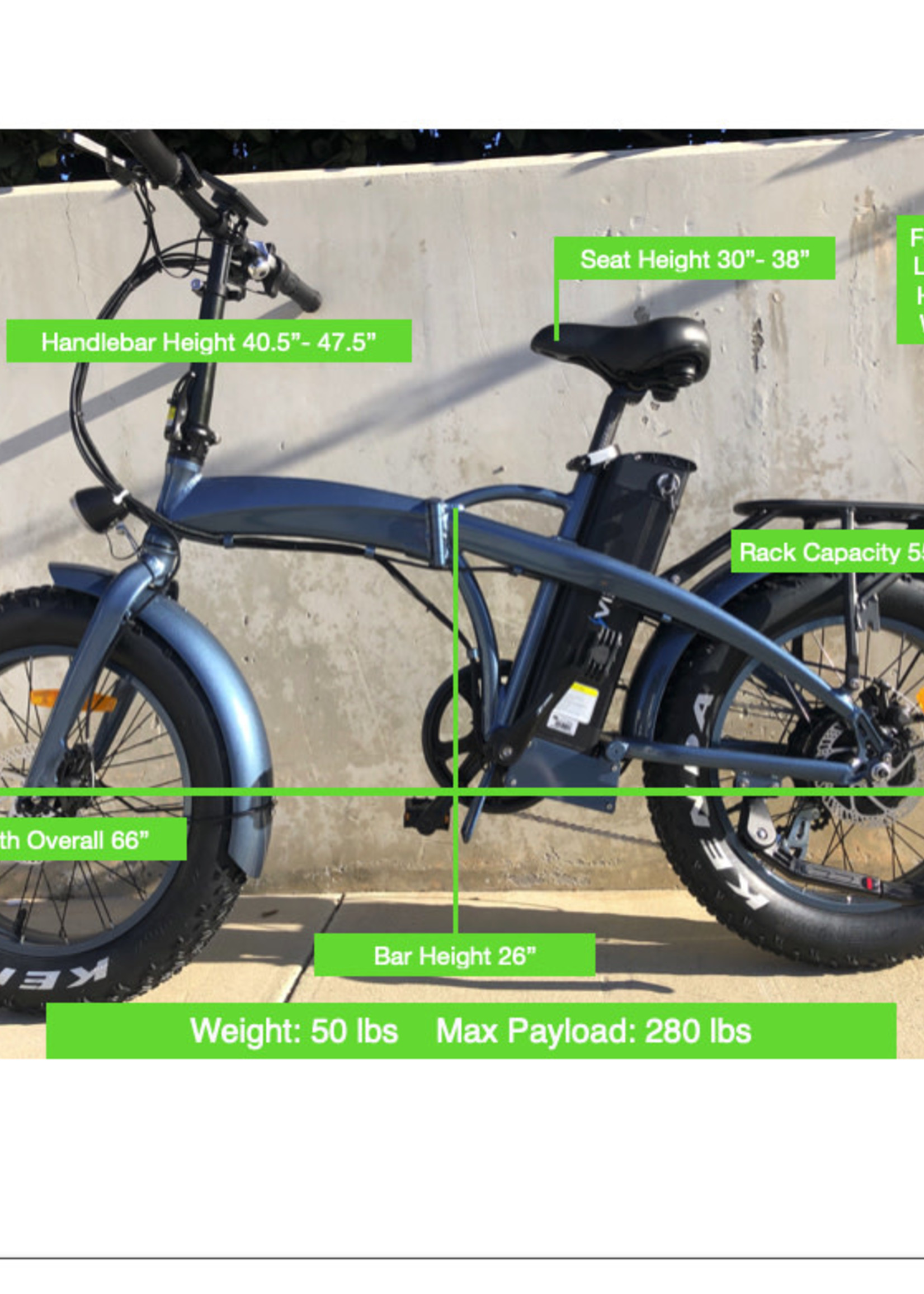 Driven Dockside Folding Ebike