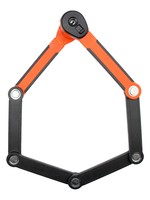 LOCK KRY LINK FOLDING EVOLUTION 790 KEY 90cmx5.4mm BK/OR w/BRKT