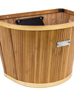 BASKET SUNLT FT BAMBOO QR W/BRACKET