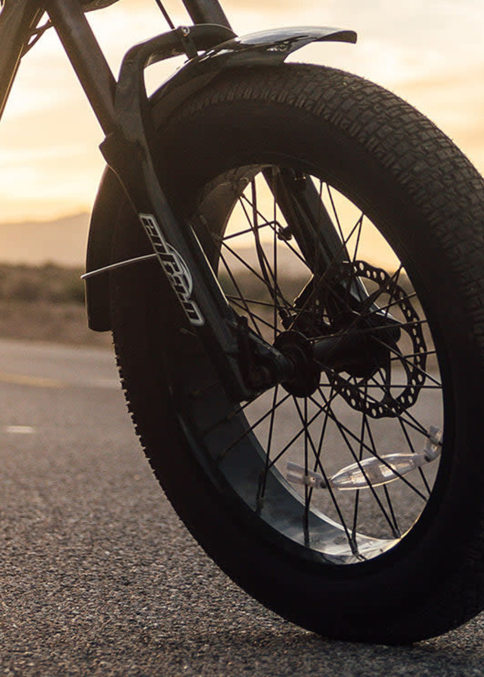 Tiger JR Moped-Style Electric Bike Qiolor Tiger is a Moped-Style 20-inch fat tire electric bike