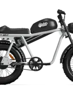 Tiger JR Moped-Style Electric Bike Qiolor Tiger is a Moped-Style 20-inch fat tire electric bike