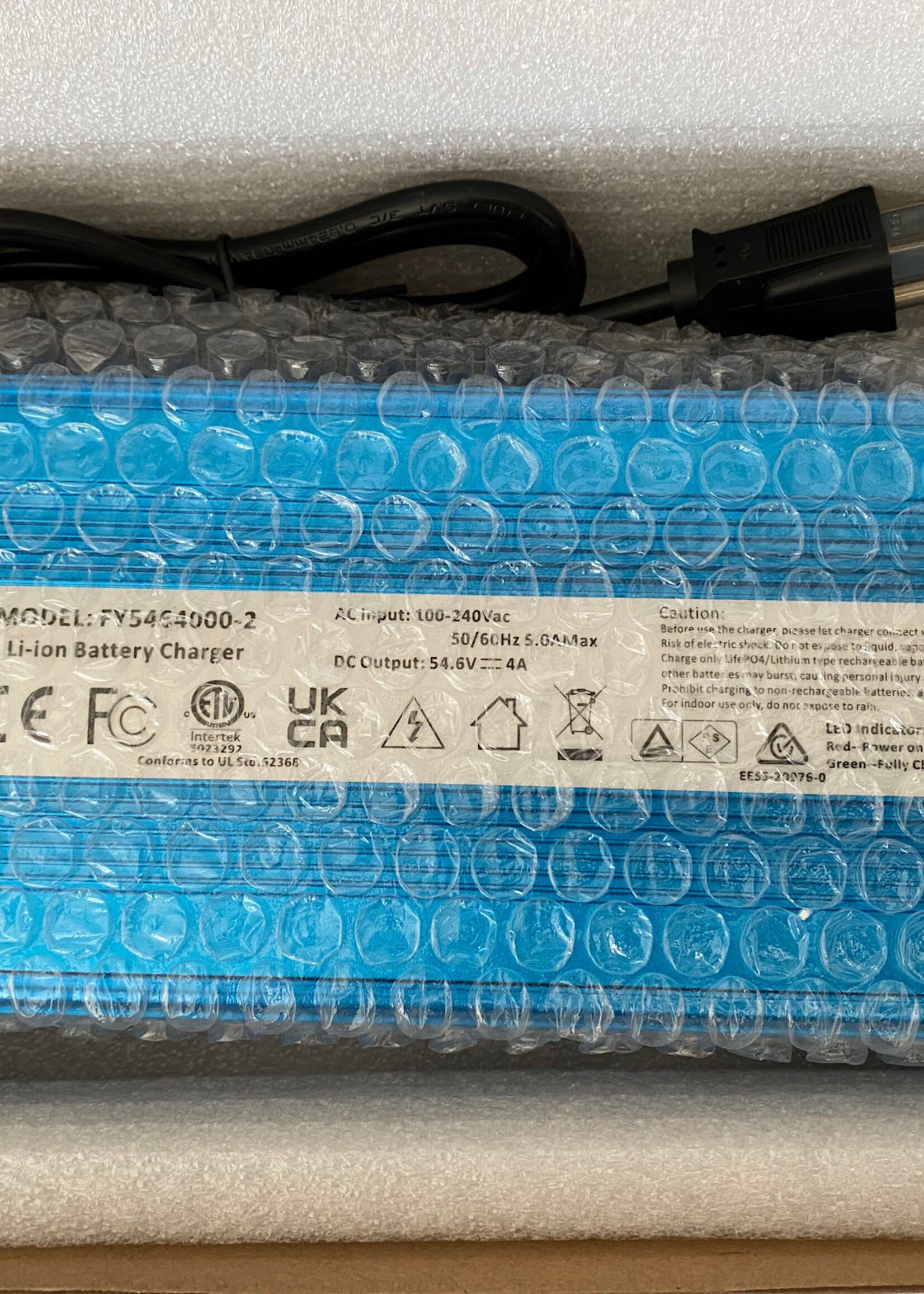 Electric Bike Company Super Charger 4 AMP 3 Pin