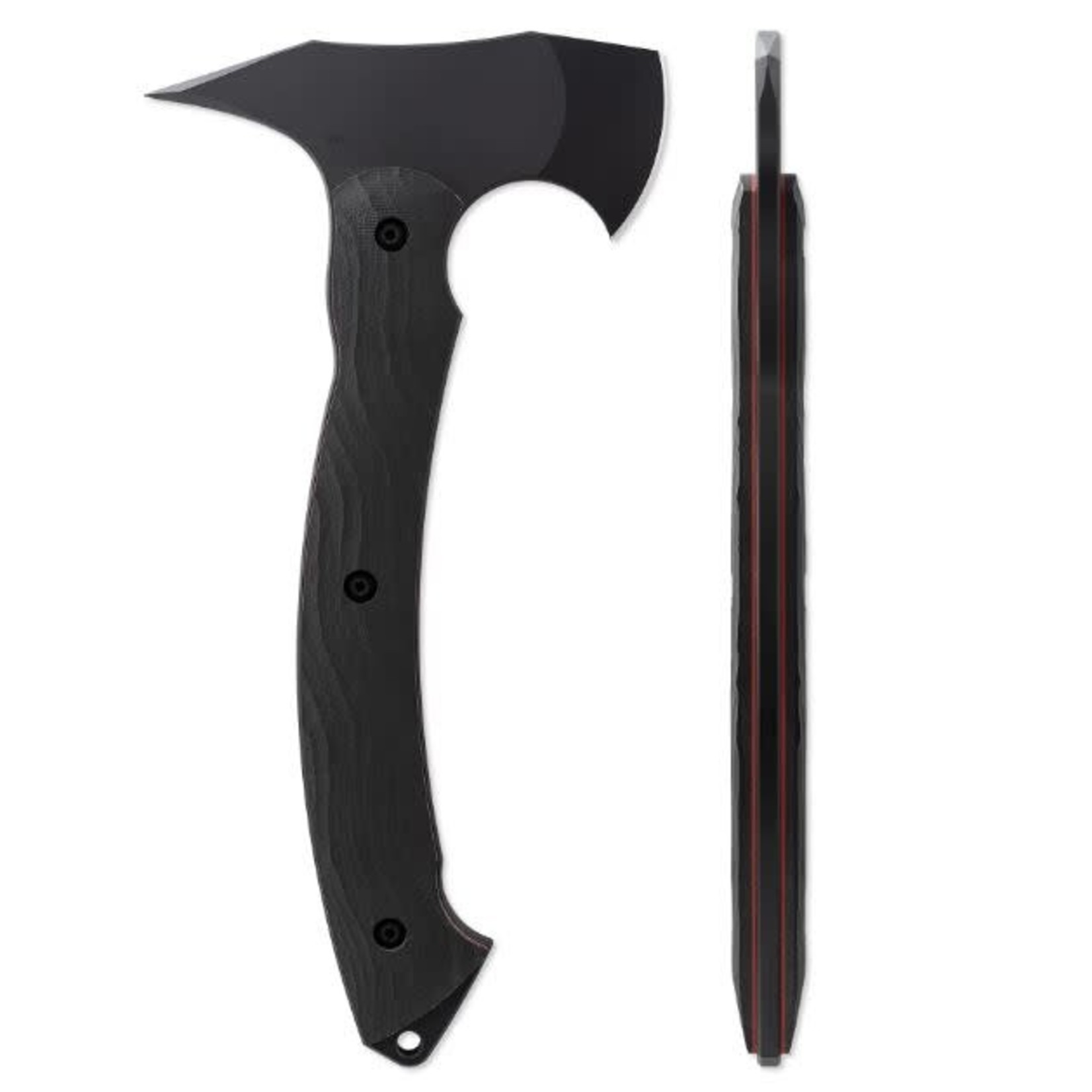 Toor Knives Toor Knives D2 & G10 Shadow Black Tomahawk