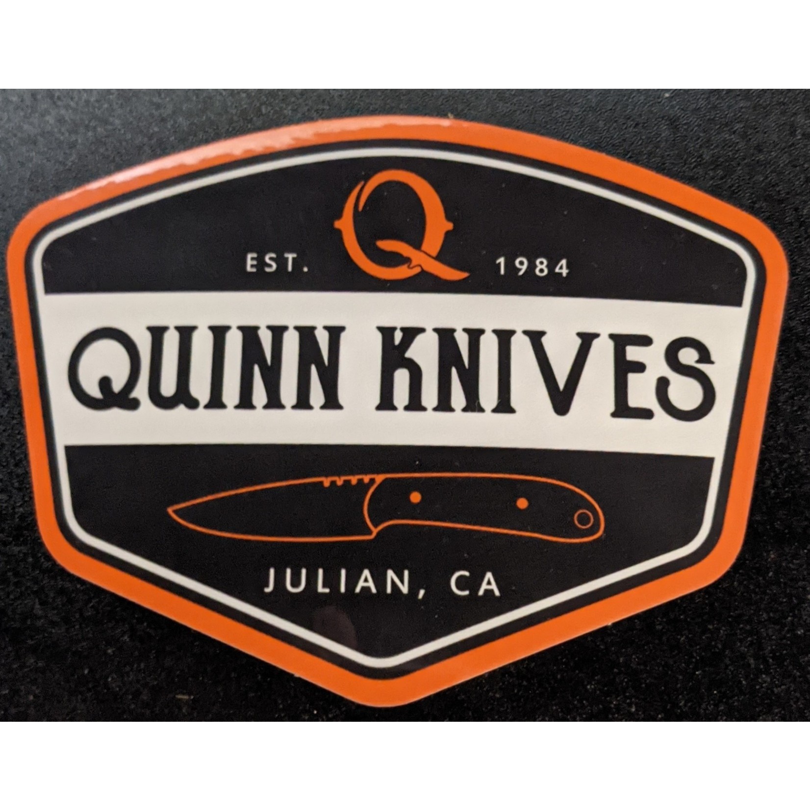 Quinn Knives & Backcountry Goods Quinn Knives MFG Badge Sticker