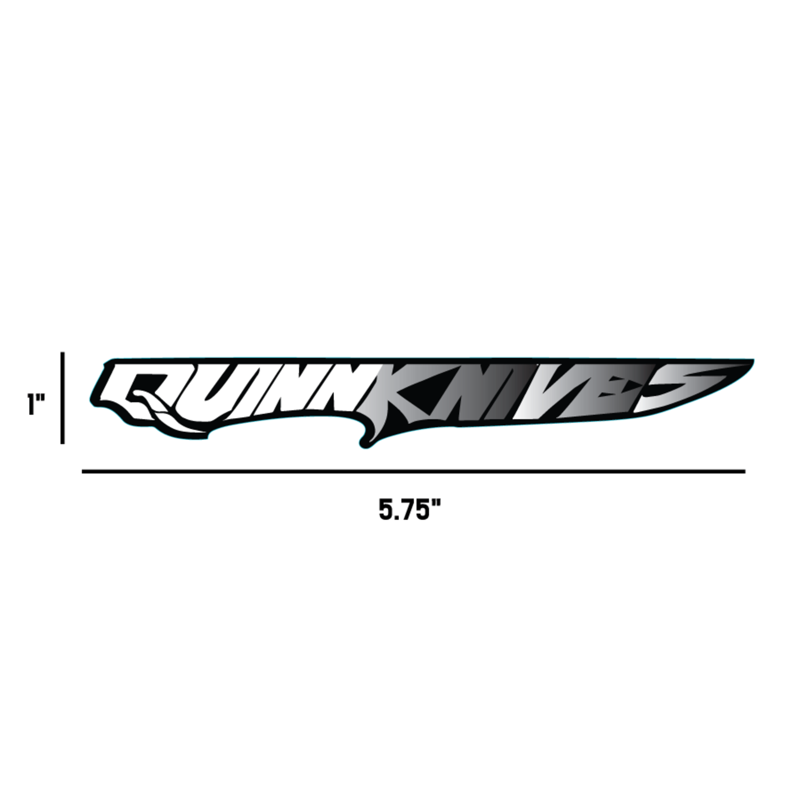 Quinn Knives & Backcountry Goods Quinn Knives Blade Sticker