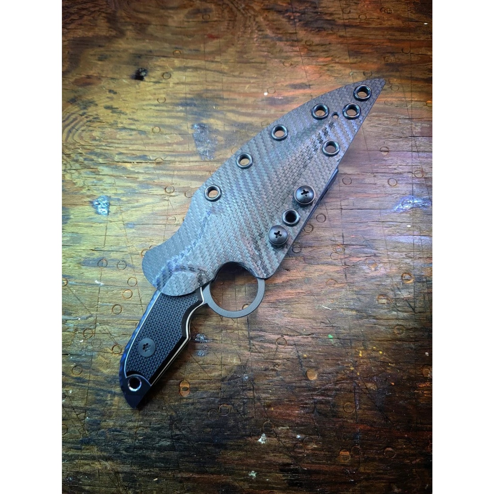 Freebooter Blades Sold Out - Freebooter 1095 & G10 Black Henchman Knucklehead Schiv