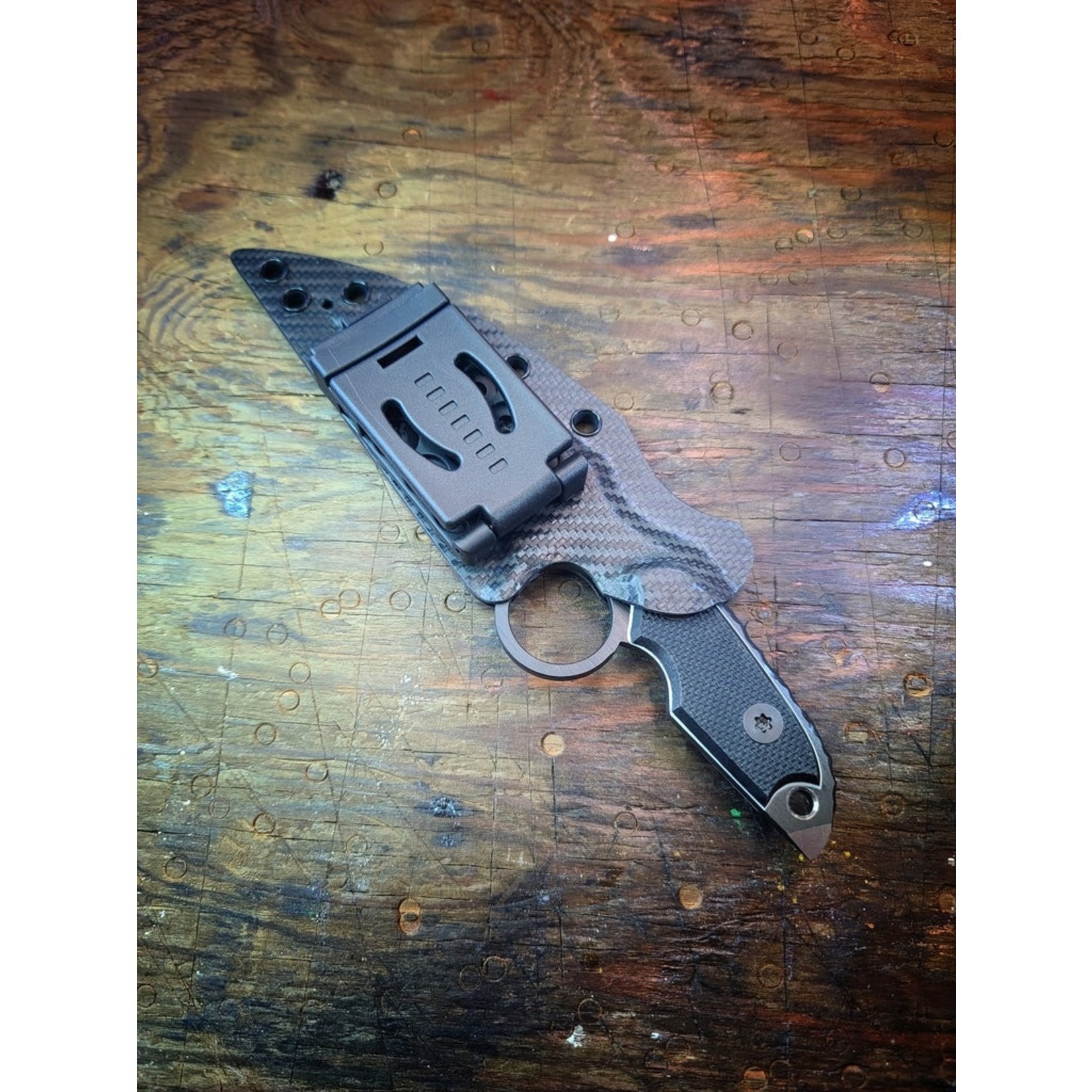 Freebooter Blades Sold Out - Freebooter 1095 & G10 Black Henchman Knucklehead Schiv