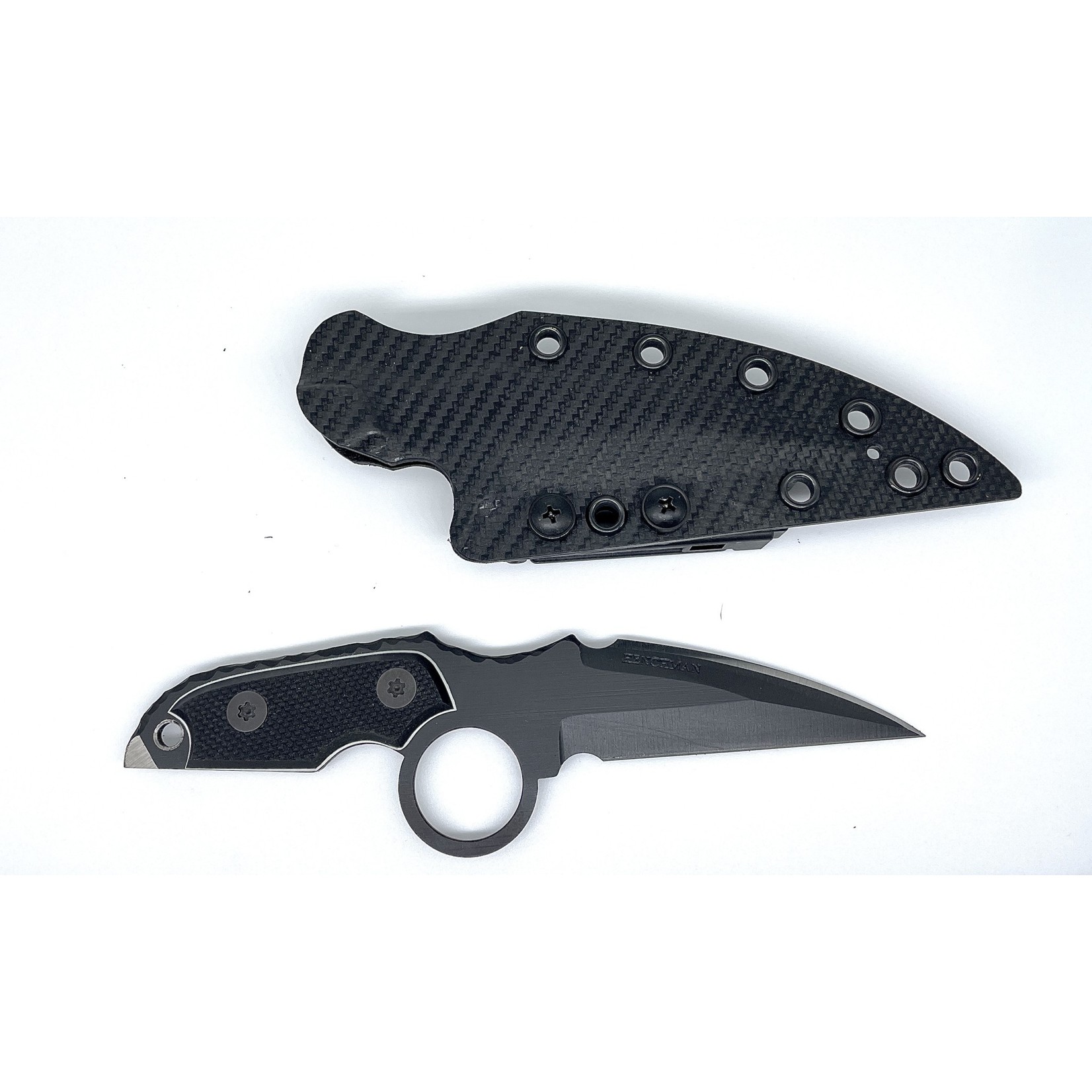 Freebooter Blades Sold Out - Freebooter 1095 & G10 Black Henchman Knucklehead Schiv