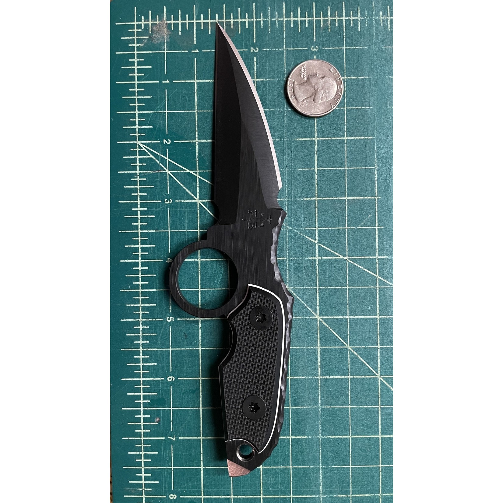 Freebooter Blades Sold Out - Freebooter 1095 & G10 Black Henchman Knucklehead Schiv