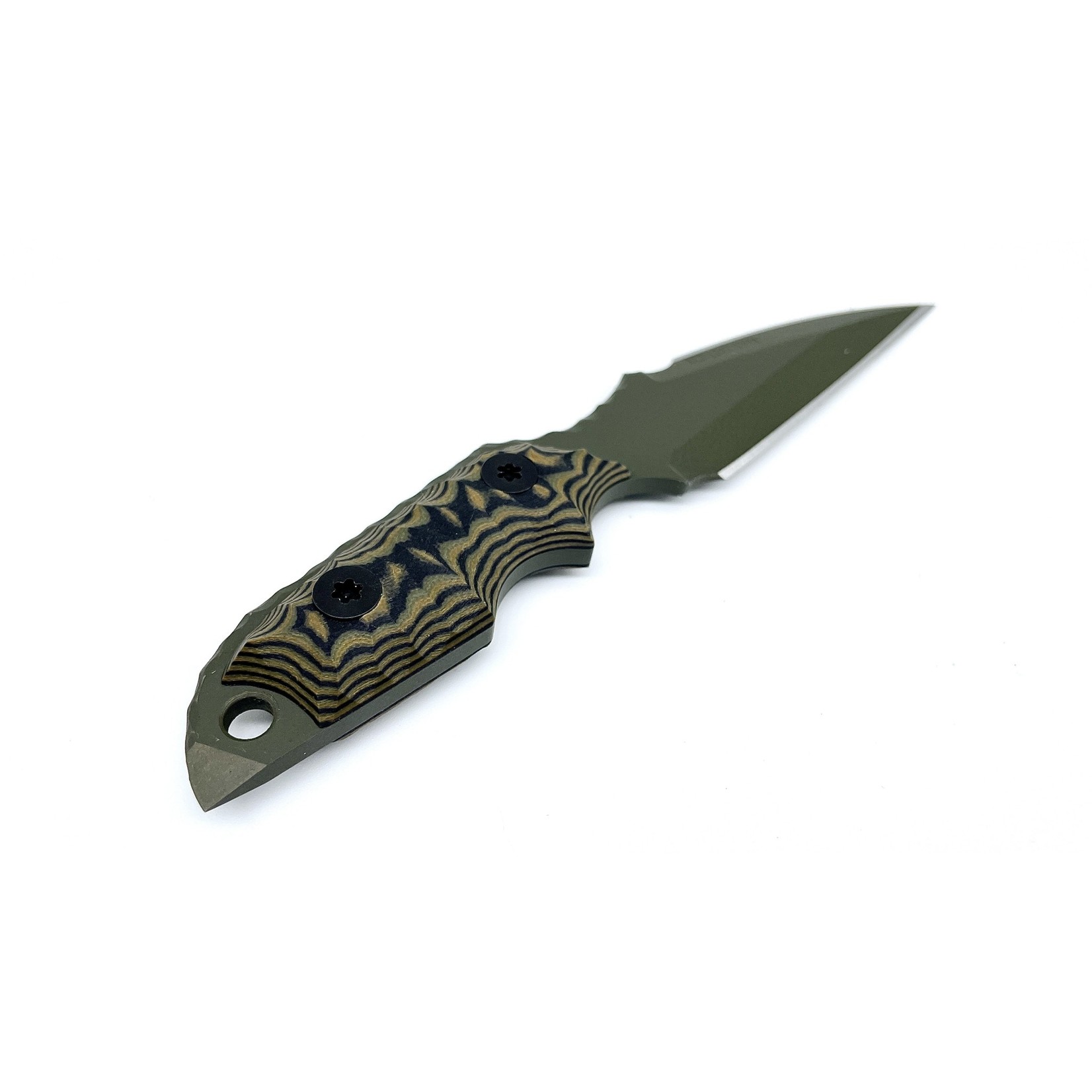 Freebooter Blades Freebooter FB012 1095 & G10 OD Green Henchman Schiv