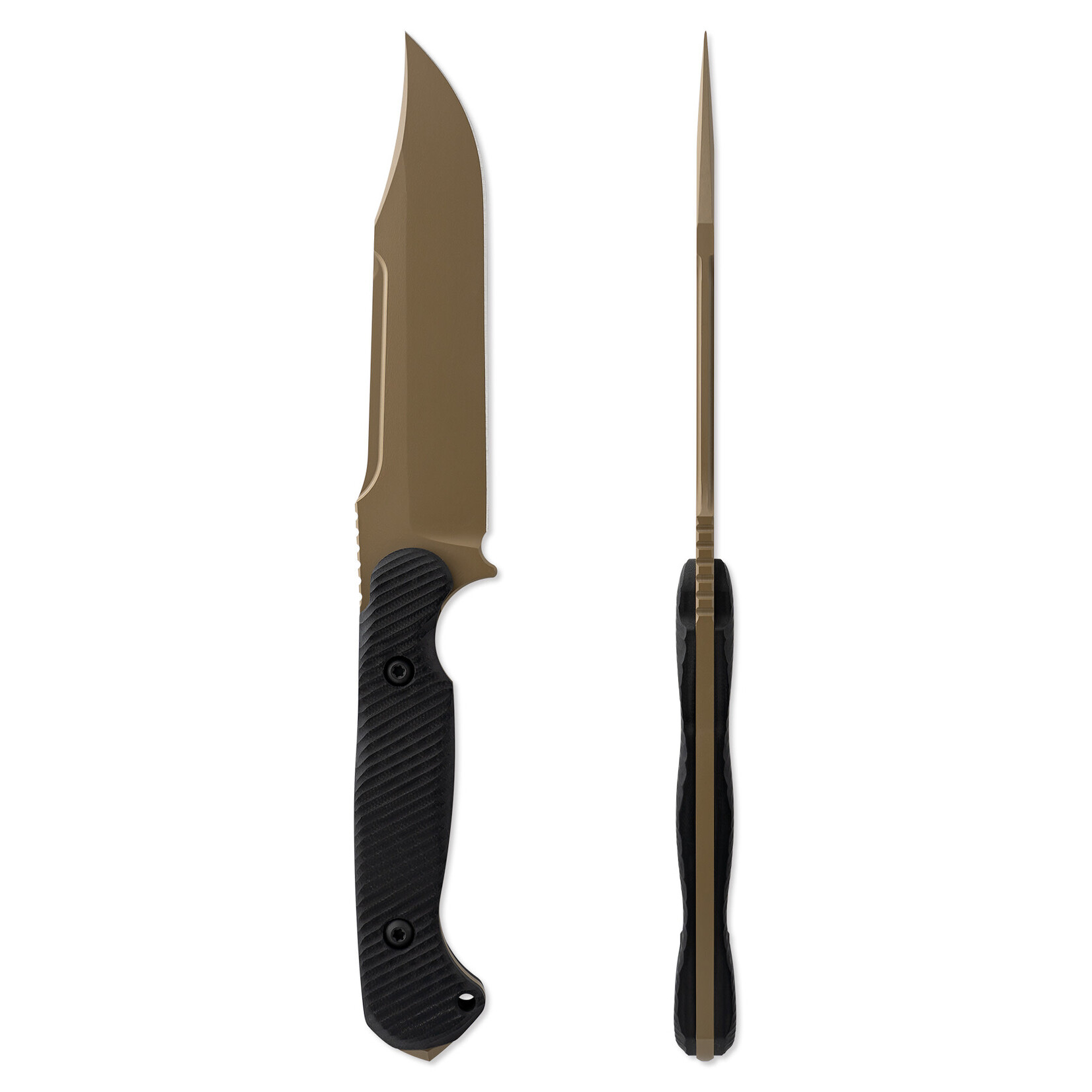 Toor Knives Toor Knives 3V & G10 Mojave Tan Valor