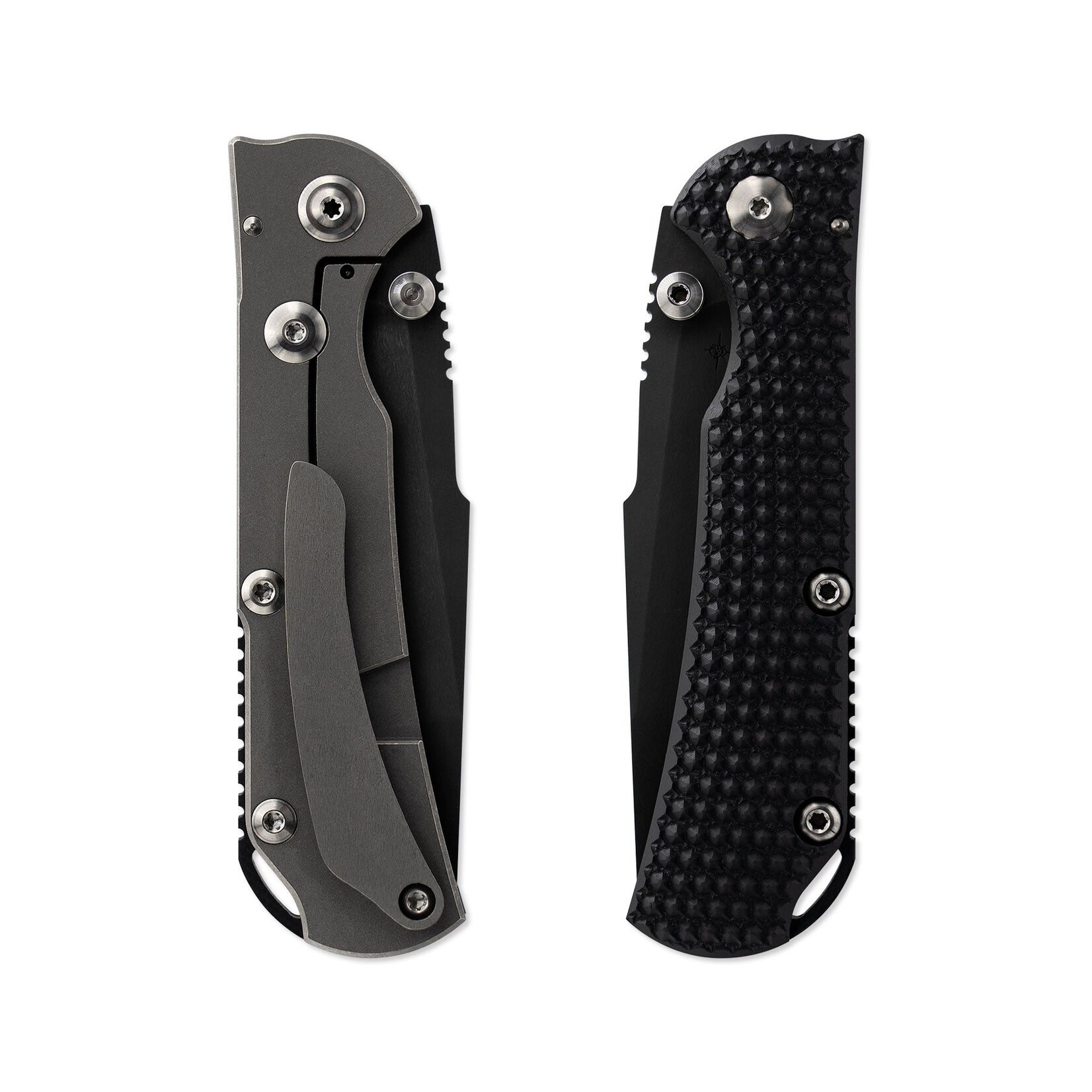 Toor Knives Toor Knives CPM154 & Titanium Carbon Black Chasm XLT