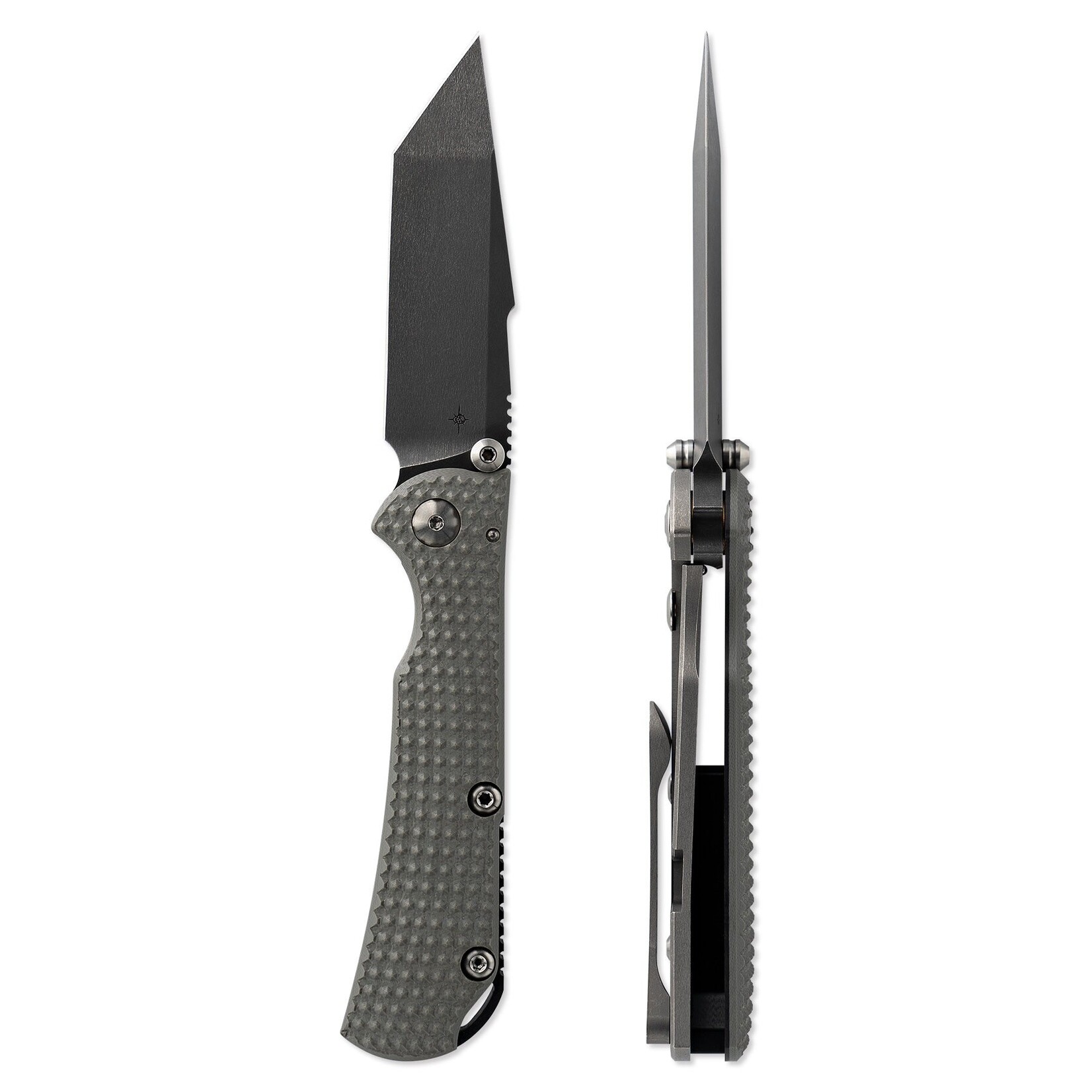 Discontinued - Toor Knives CPM154 & Titanium Stealth Gray Chasm XLT