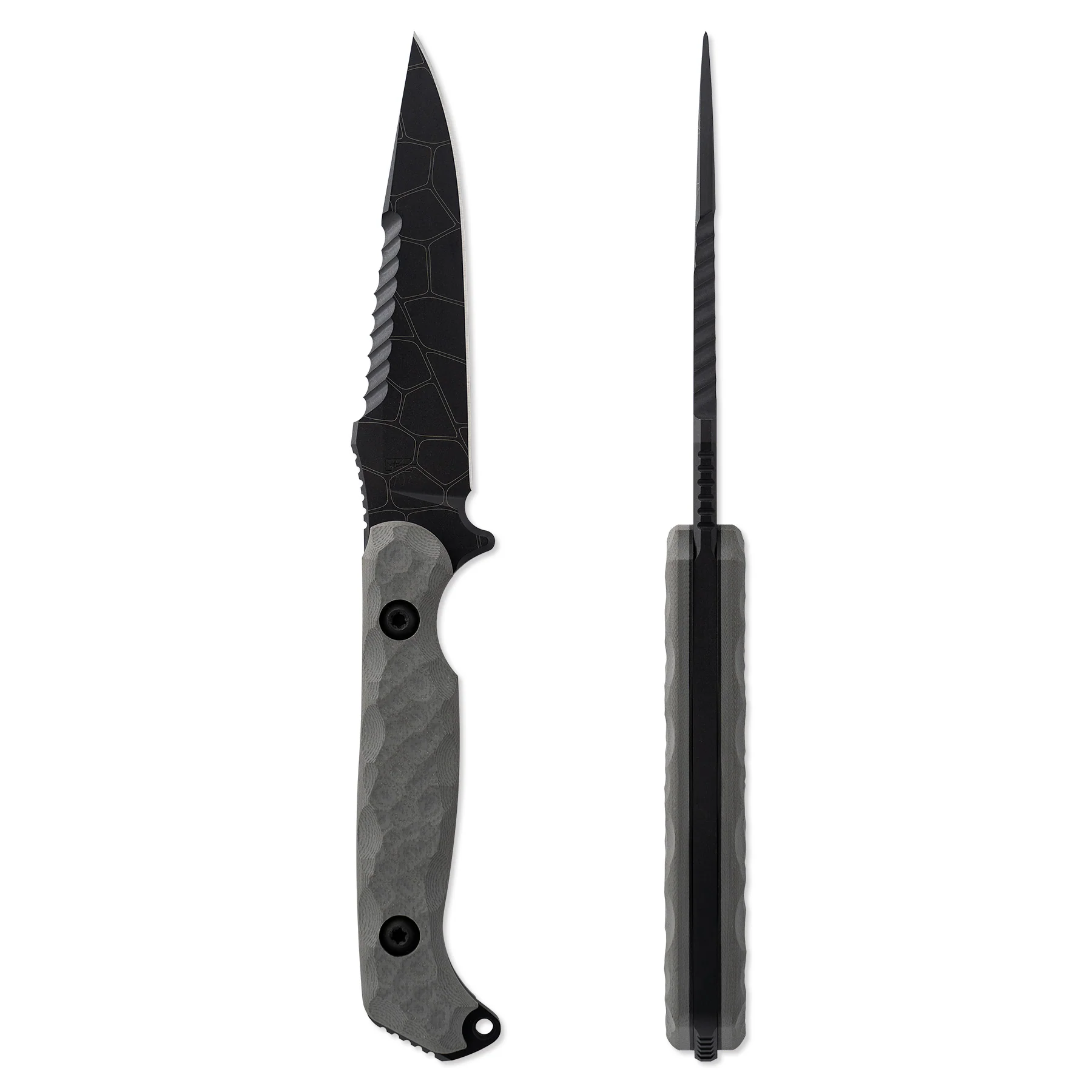 Toor Knives 2064 S35VN & G10 Covert Green M.U.F Dive Knife - Quinn Knives &  Backcountry Goods