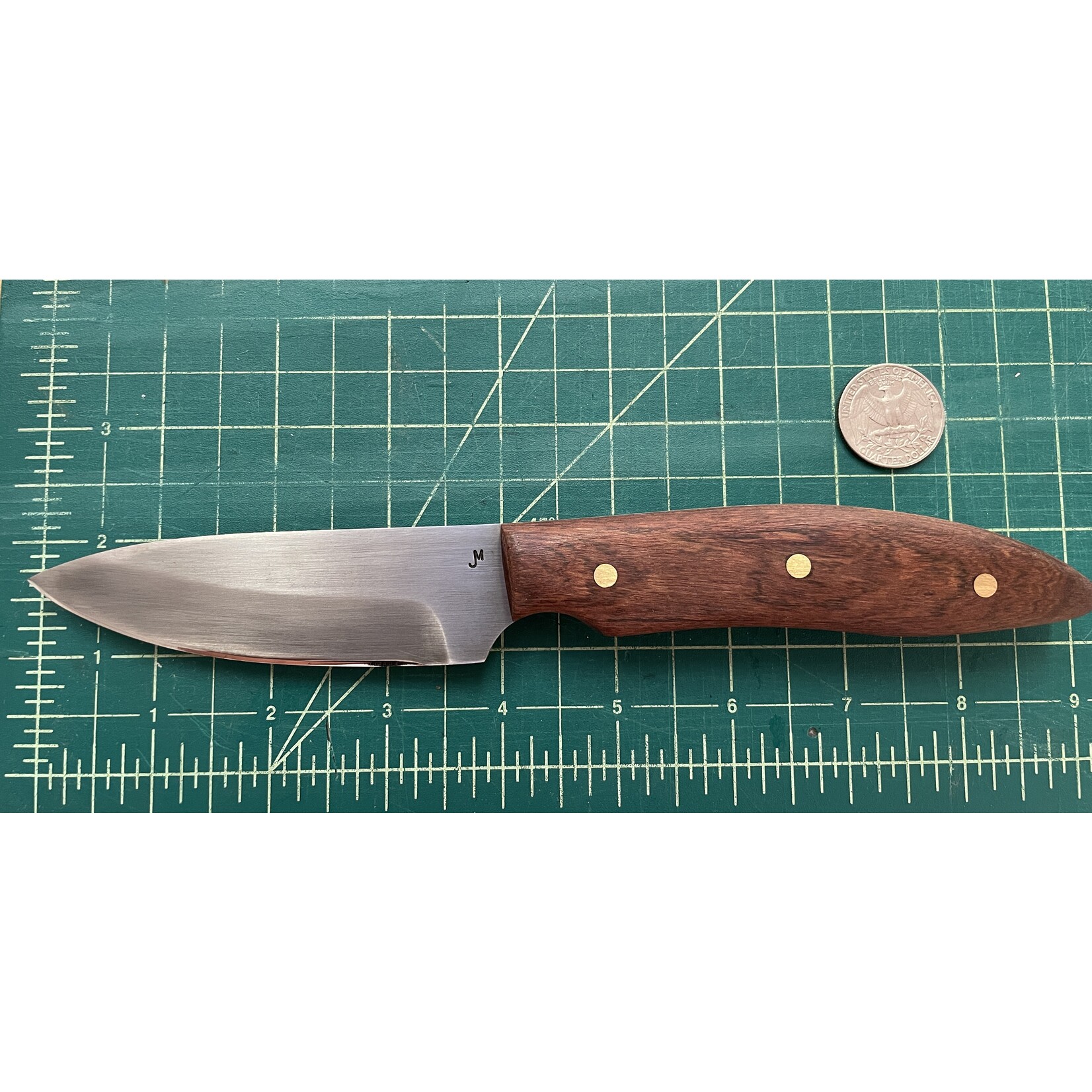 Jeff Morgan Jeff Morgan 1095 & Partridge Wood Drop Point EDC w/Choil