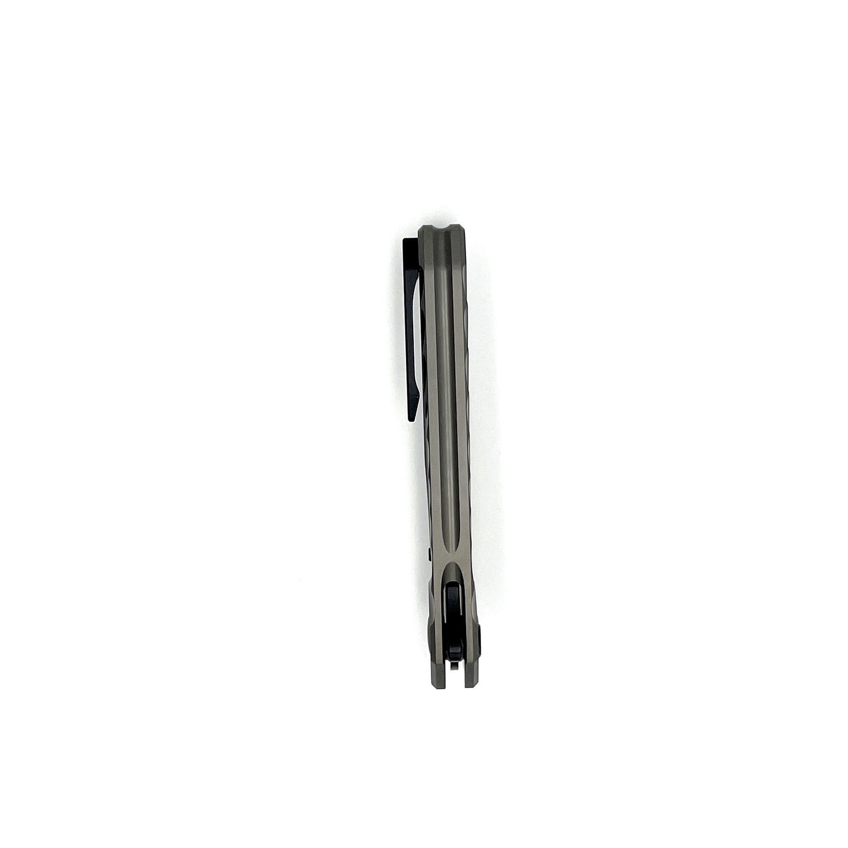 Half Face Blades Half Face Blades HFB012 Magnacut & Billet 6AL-4V Titanium Gen 2 Crow Folder