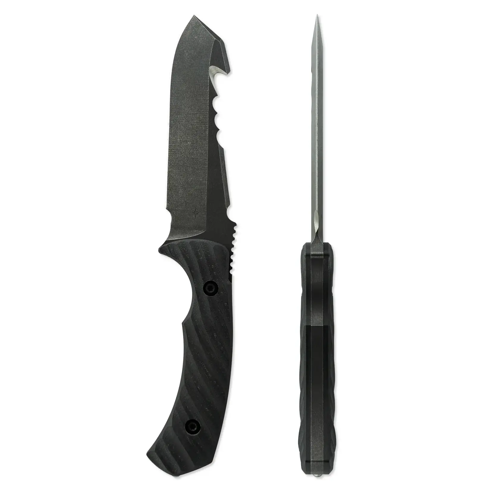 Toor Knives Toor Knives S35VN & G10 Carbon Black Egress SAR Knife