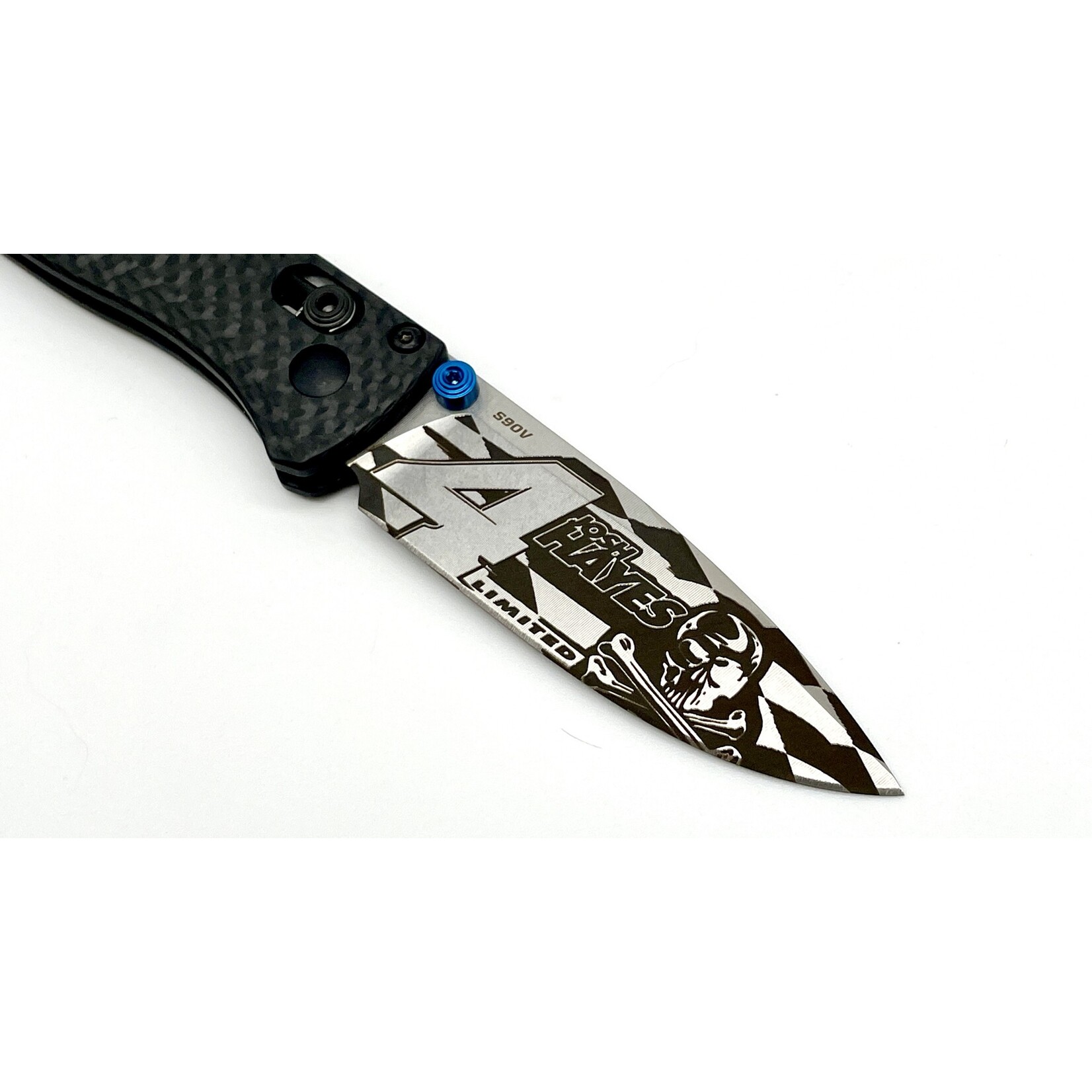 Benchmade Discontinued - Benchmade S90V & Carbon Fiber Josh Hayes Edition Mini Bugout