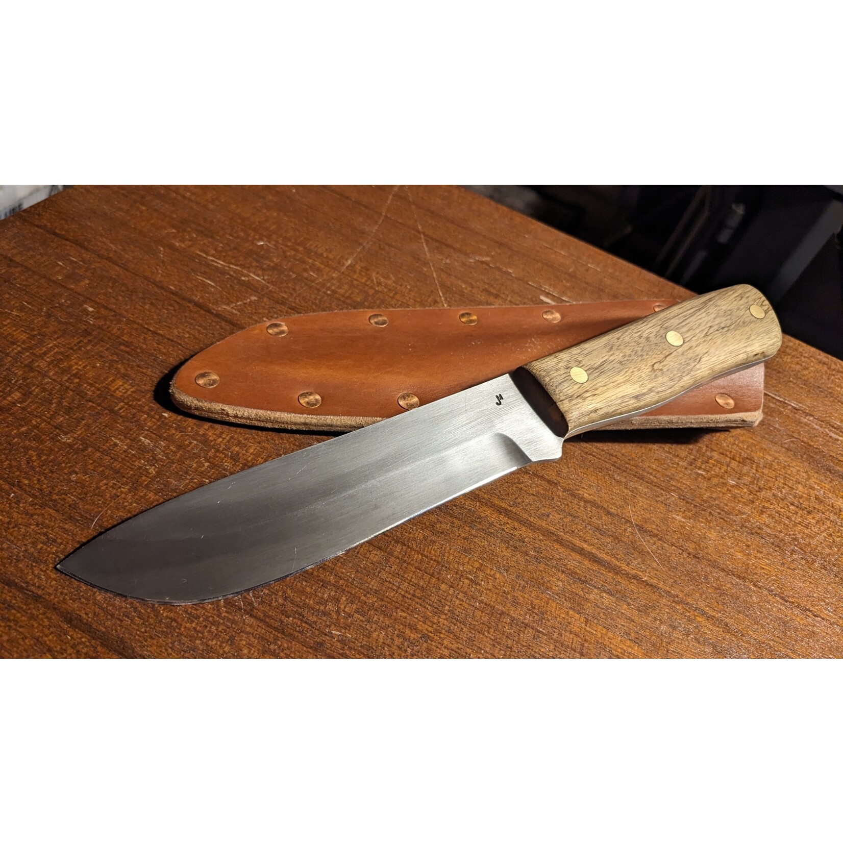 Jeff Morgan Jeff Morgan 1095 & Tiger Wood Camp Knife