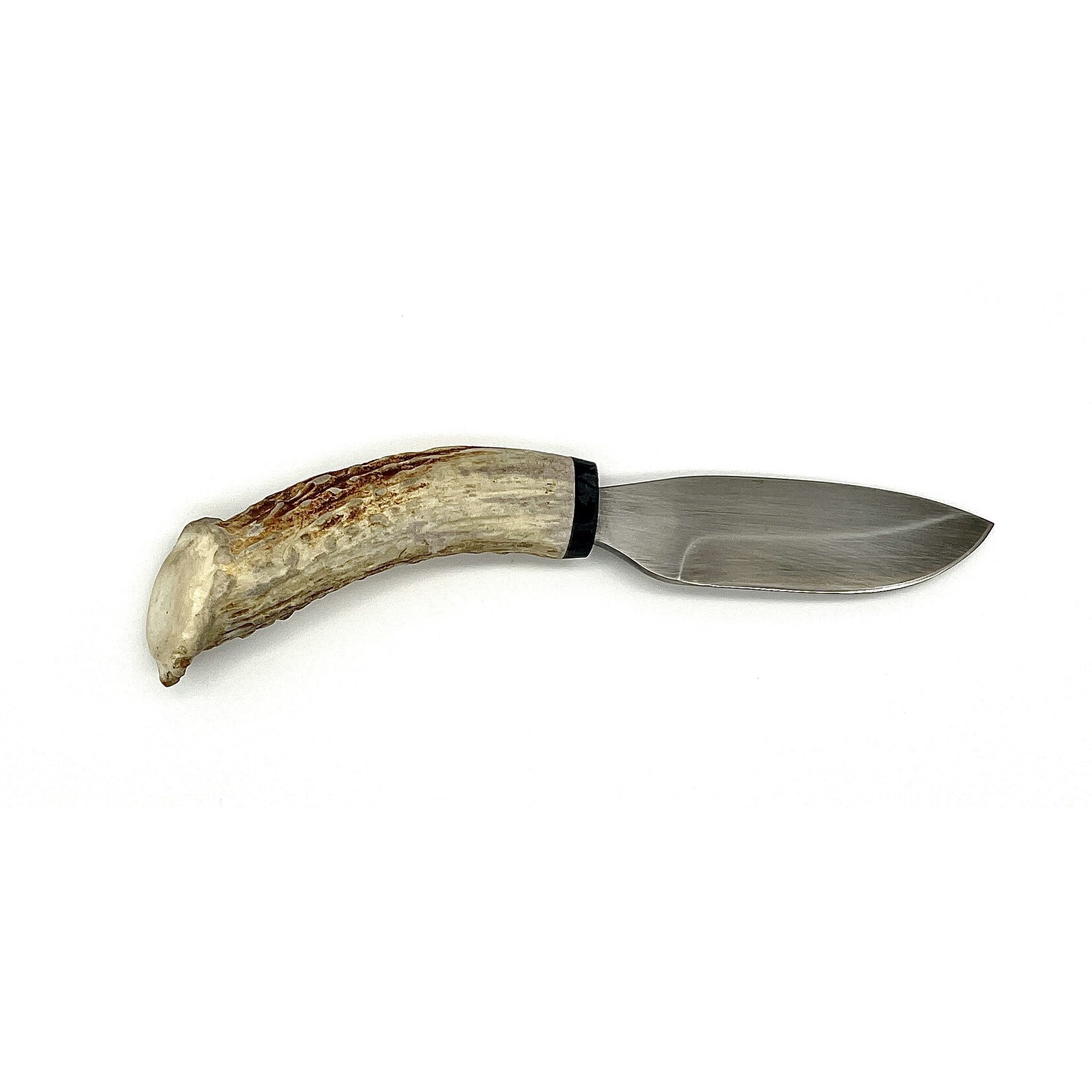Jeff Morgan Jeff Morgan 1095 & Antler + Micarta Stubby Utility