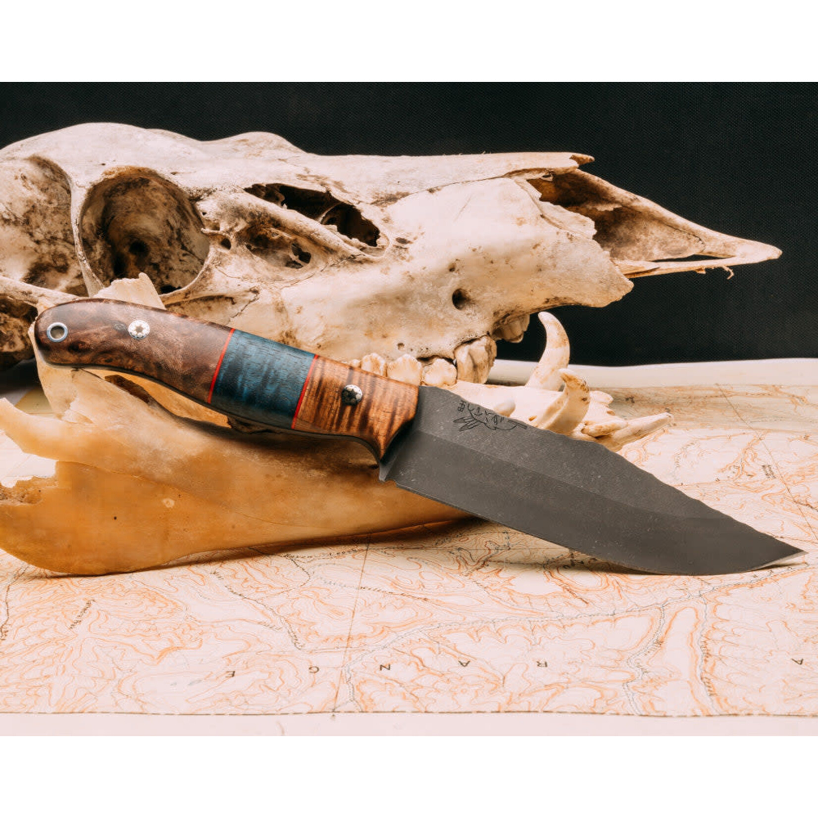 Half Face Blades Sold Out - Half Face Blades MagnaCut & Hawaiian Koa + Maple + Redwood Crow Scout