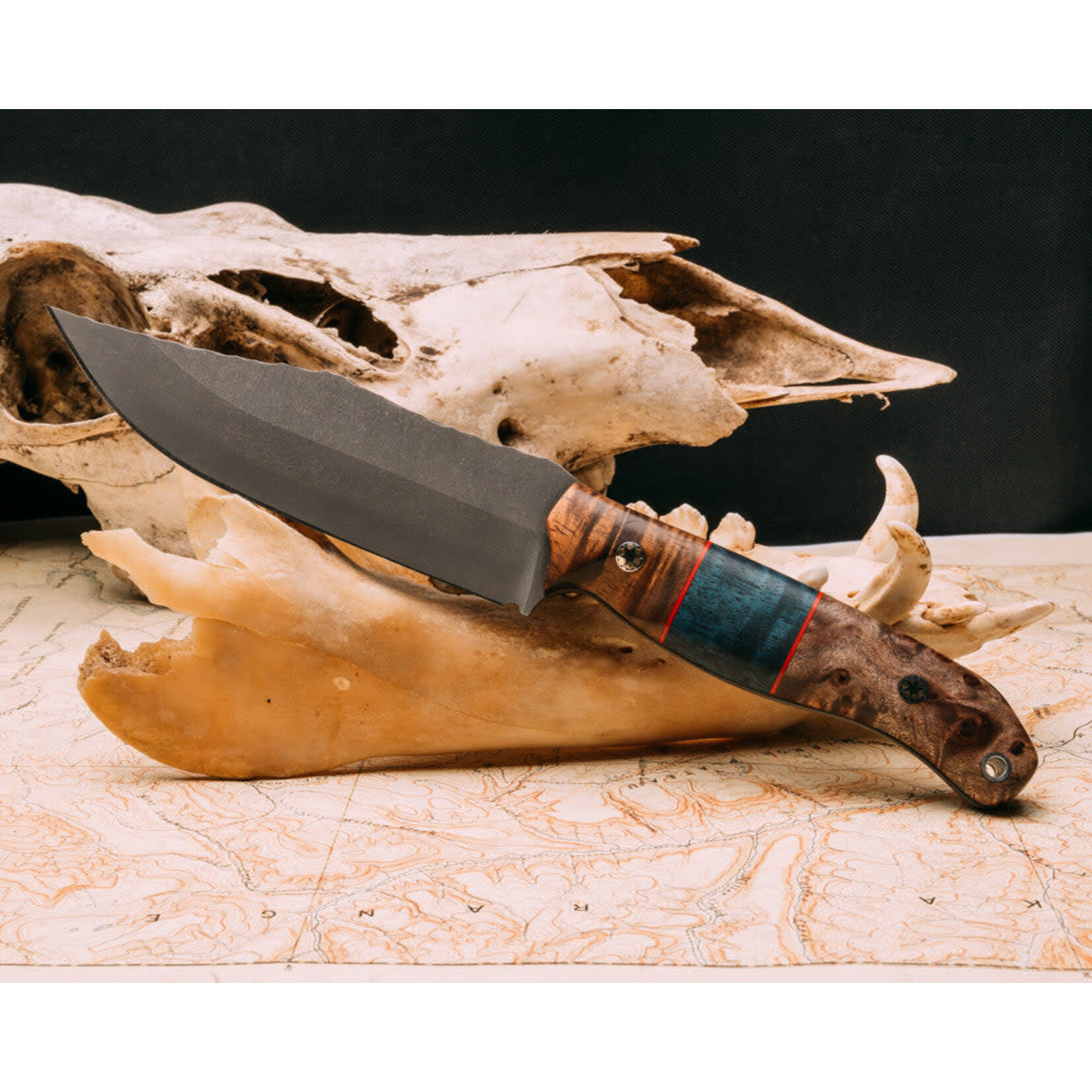 Half Face Blades Sold Out - Half Face Blades MagnaCut & Hawaiian Koa + Maple + Redwood Crow Scout