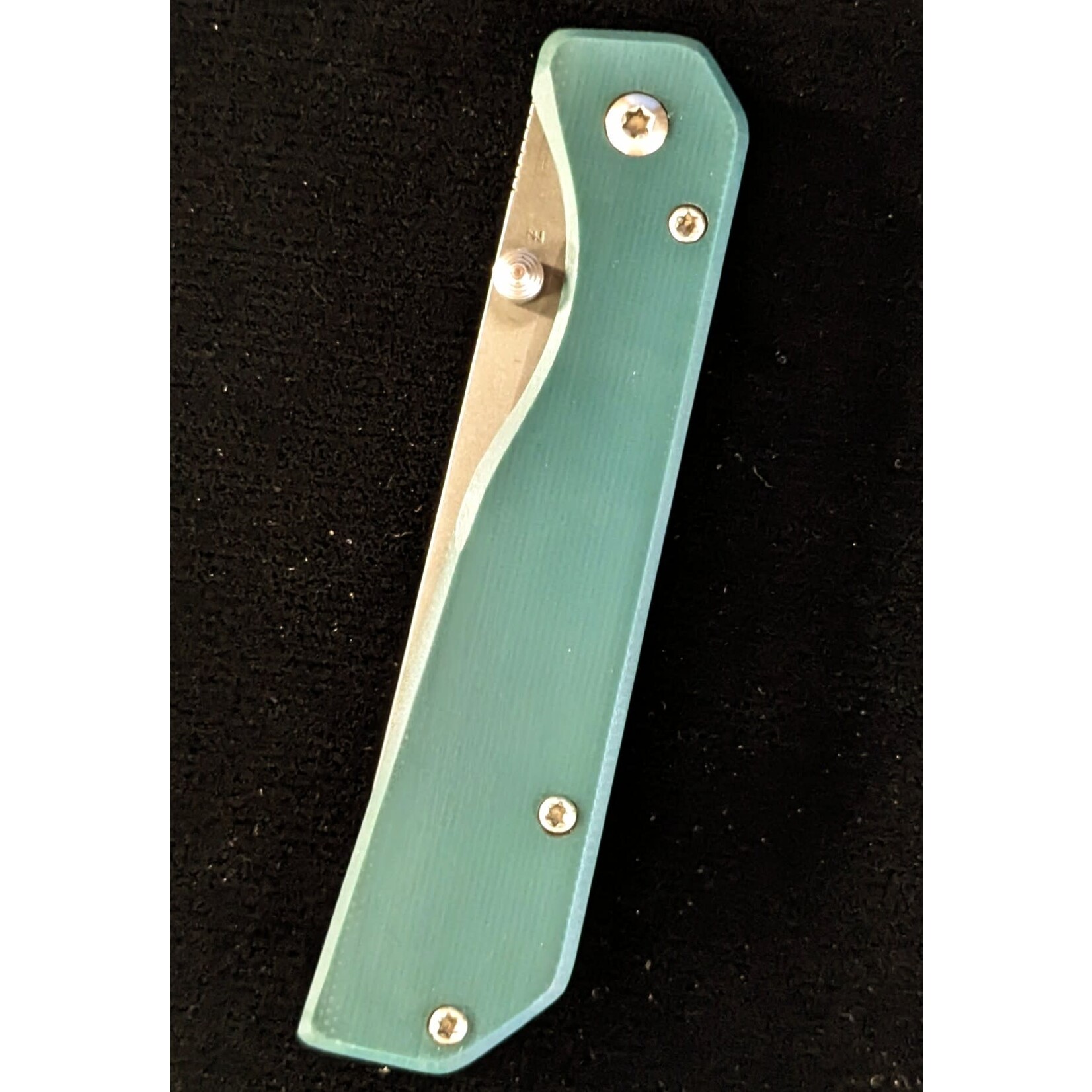 Zanutto Customs Available - Zanutto Customs ZC025 154CM & Titanium + G10 Green Framelock