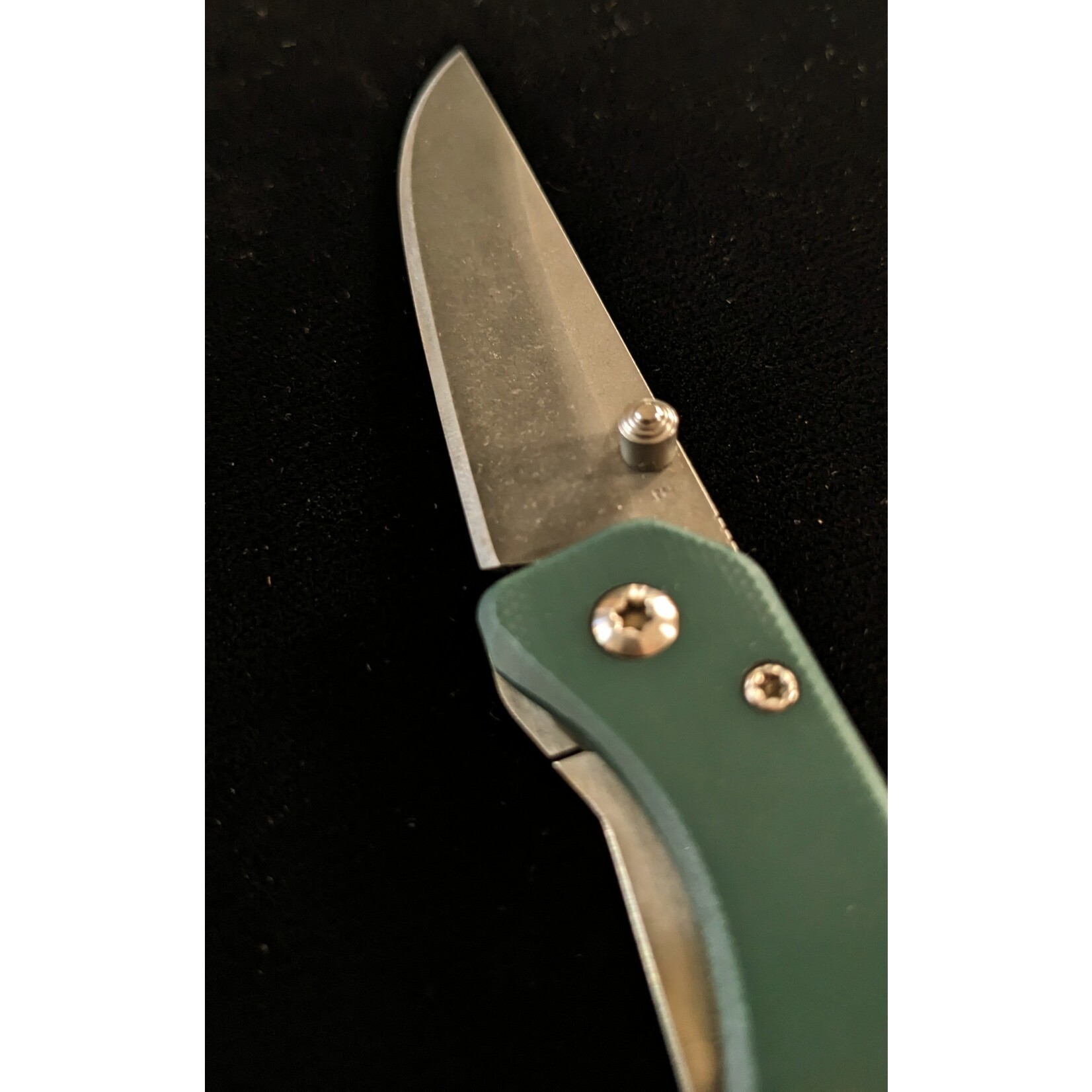 Zanutto Customs Available - Zanutto Customs ZC025 154CM & Titanium + G10 Green Framelock