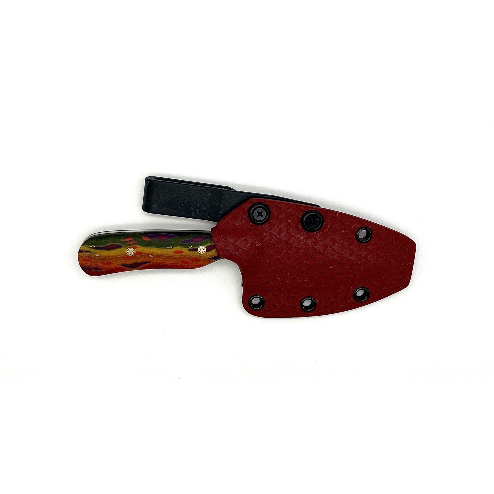 Cur Custom Blades Sold Out - Cur Custom CC311 AEBL & Golden Trout Micarta Shrike