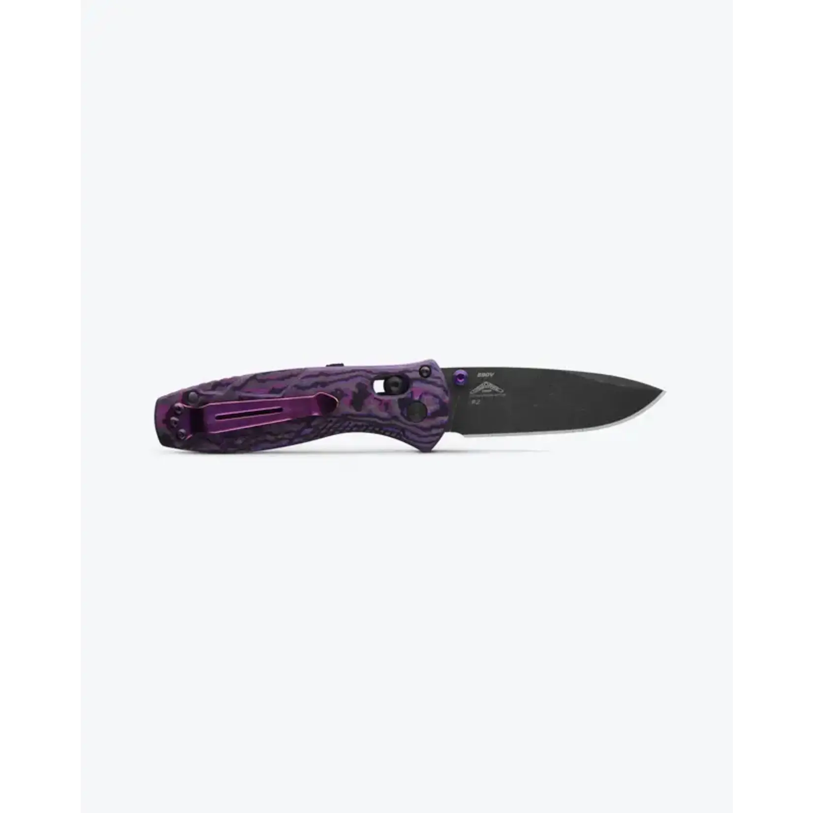 Benchmade Benchmade 585BK-251 S90V & FatCarbon Fiber Gold Class Mini Barrage