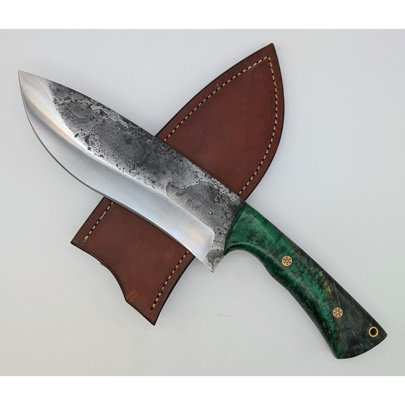 Cur Custom Blades Sold Out - Cur Custom 8670 & Dyed Maple Recurve Camp Chopper
