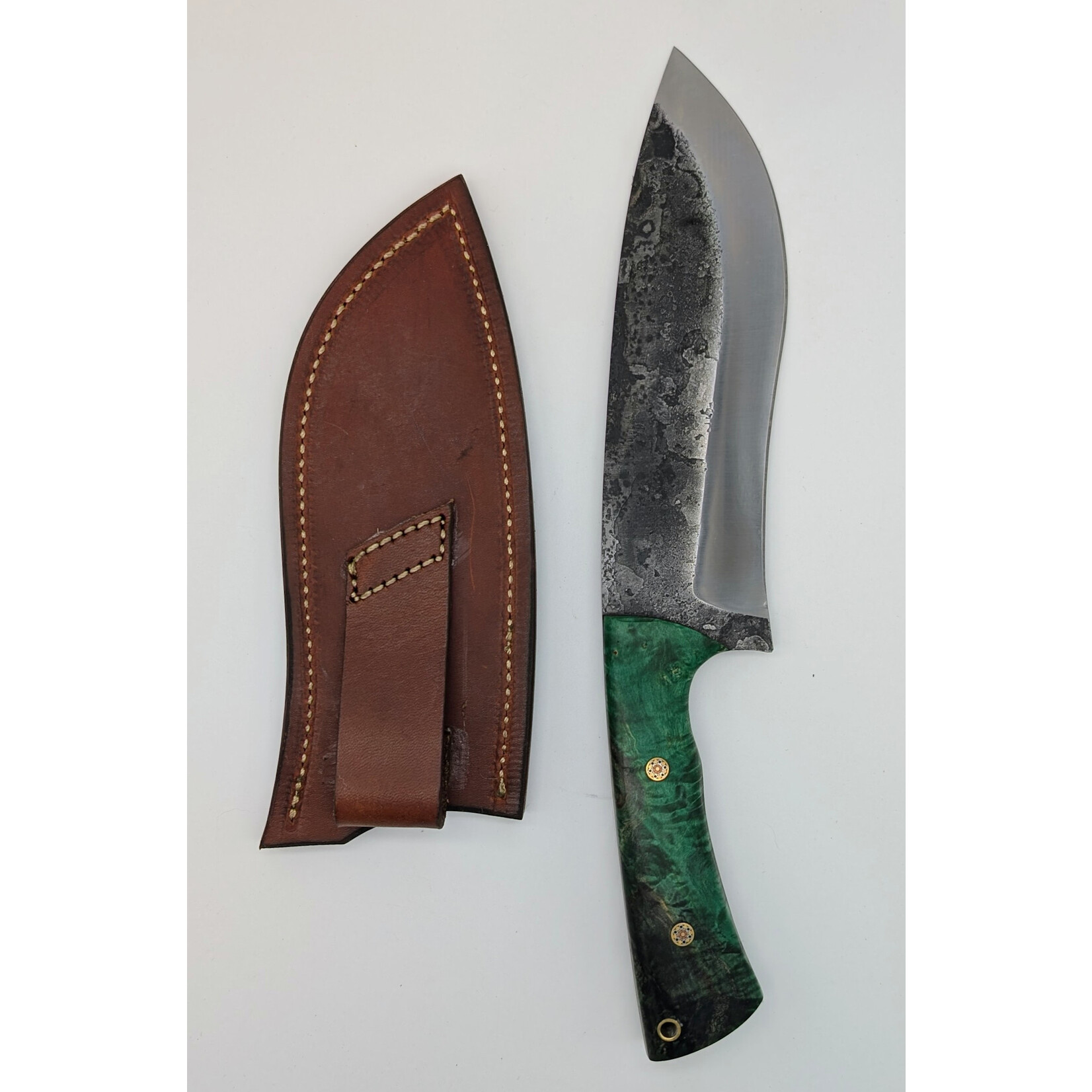 Cur Custom Blades Sold Out - Cur Custom 8670 & Dyed Maple Recurve Camp Chopper