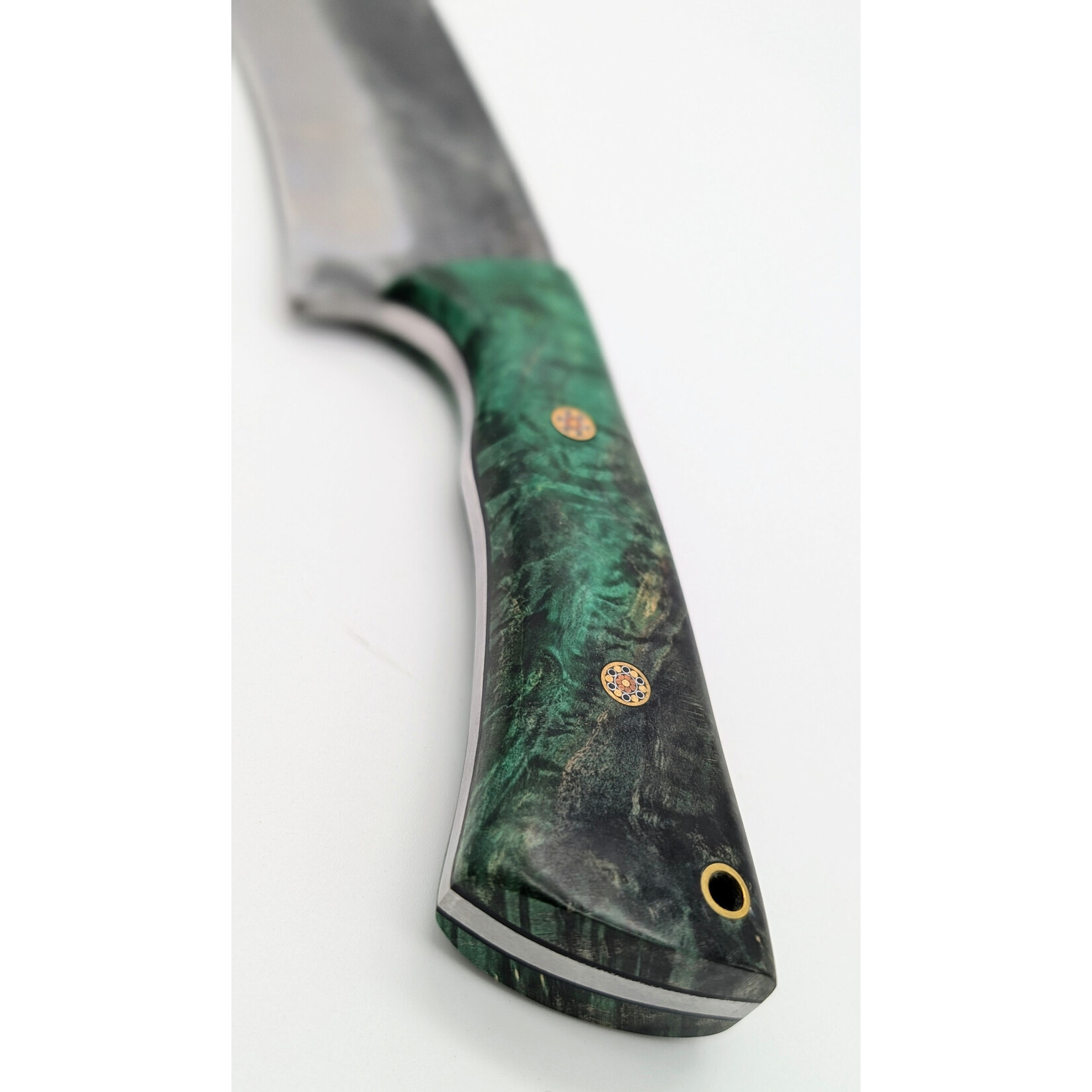 Cur Custom Blades Sold Out - Cur Custom 8670 & Dyed Maple Recurve Camp Chopper