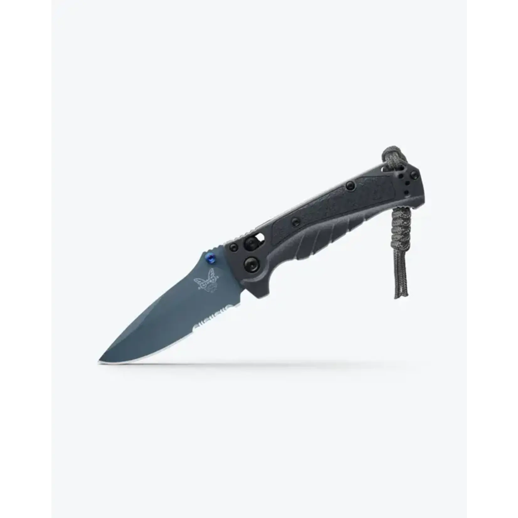 Benchmade Benchmade 18065SBT-01 Magnacut & Grivory Tempest Gray Serrated Mini Adira