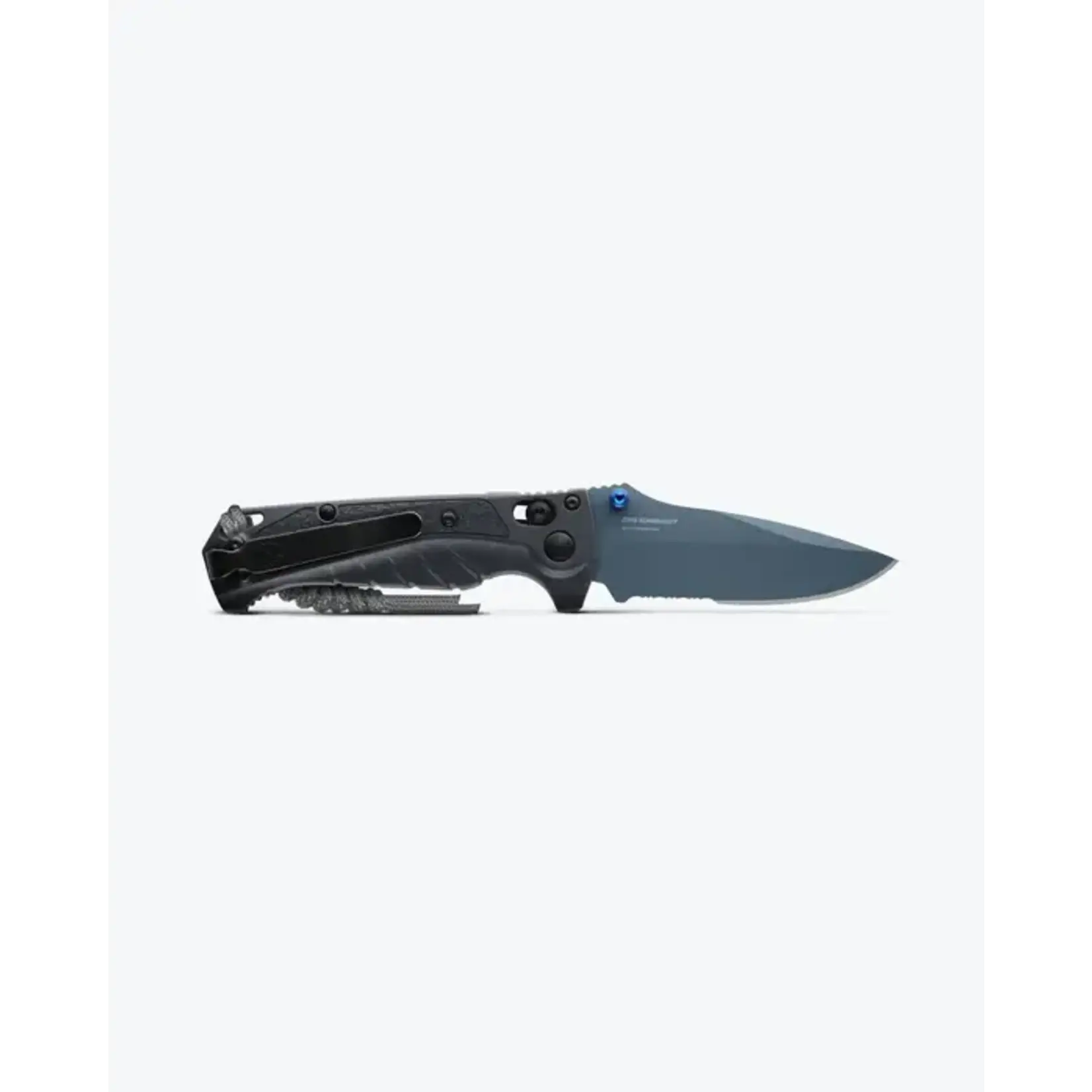 Benchmade Benchmade 18065SBT-01 Magnacut & Grivory Tempest Gray Serrated Mini Adira