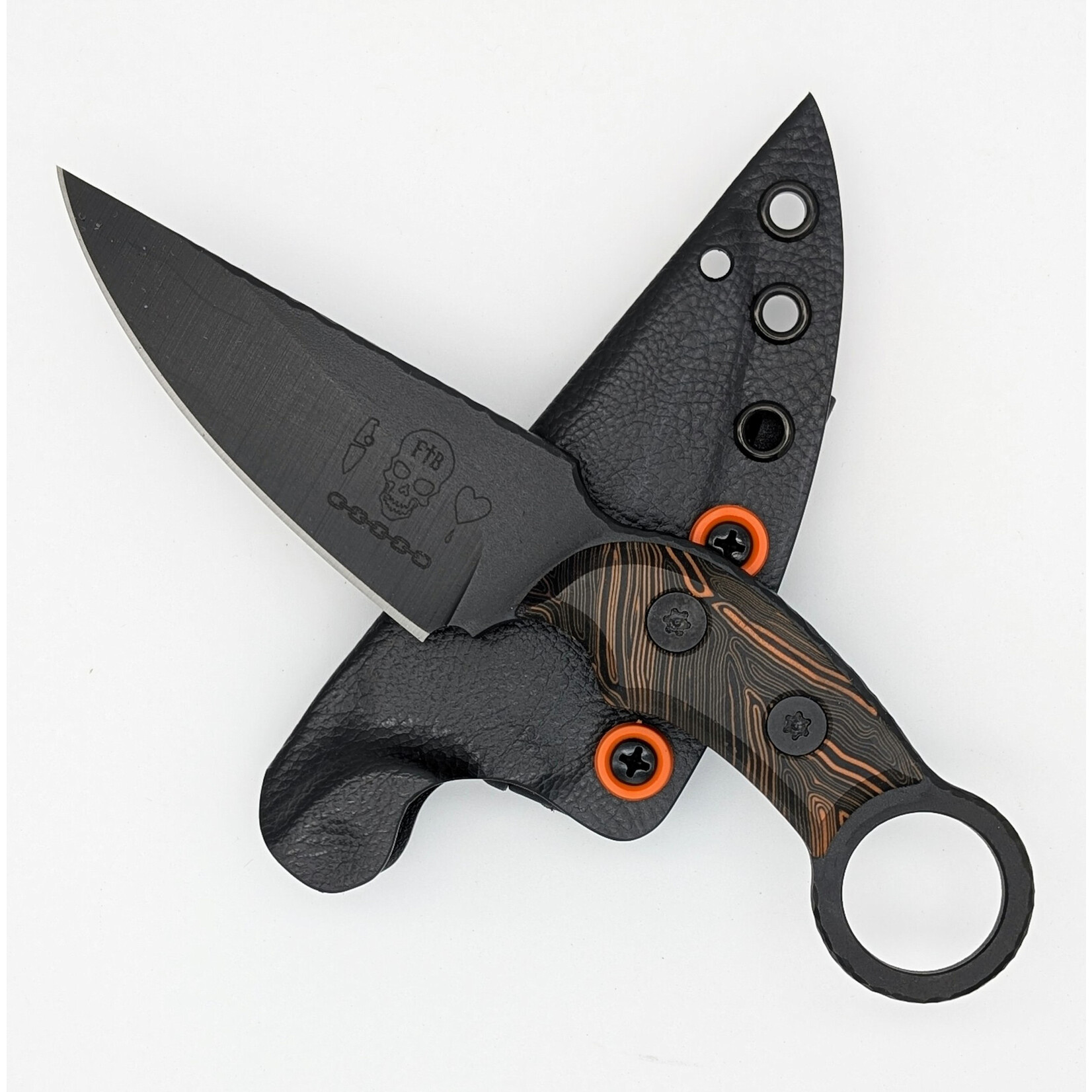 Freebooter Blades Sold Out - Freebooter Nitro-V & G10 Orange + Black Goon Squad