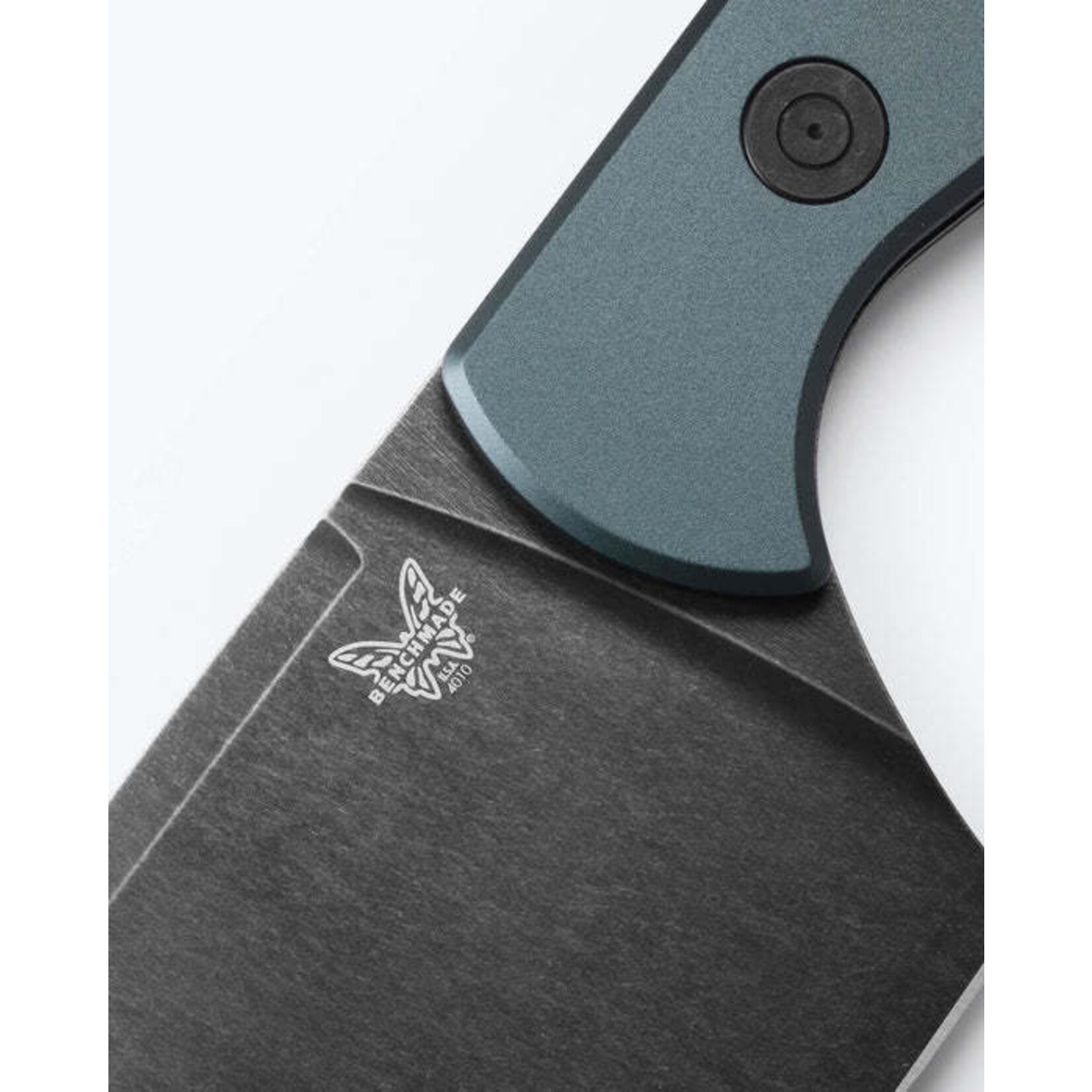 Benchmade Discontinued - Benchmade 4010BK-2501 CPM154 & 6061-T6 Anodized Aluminum Green Taiga Station Knife