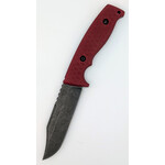 Heaton Custom Knives Heaton Knives HCK033 Procut & G10 Burgundy 9.25" Survival Knife