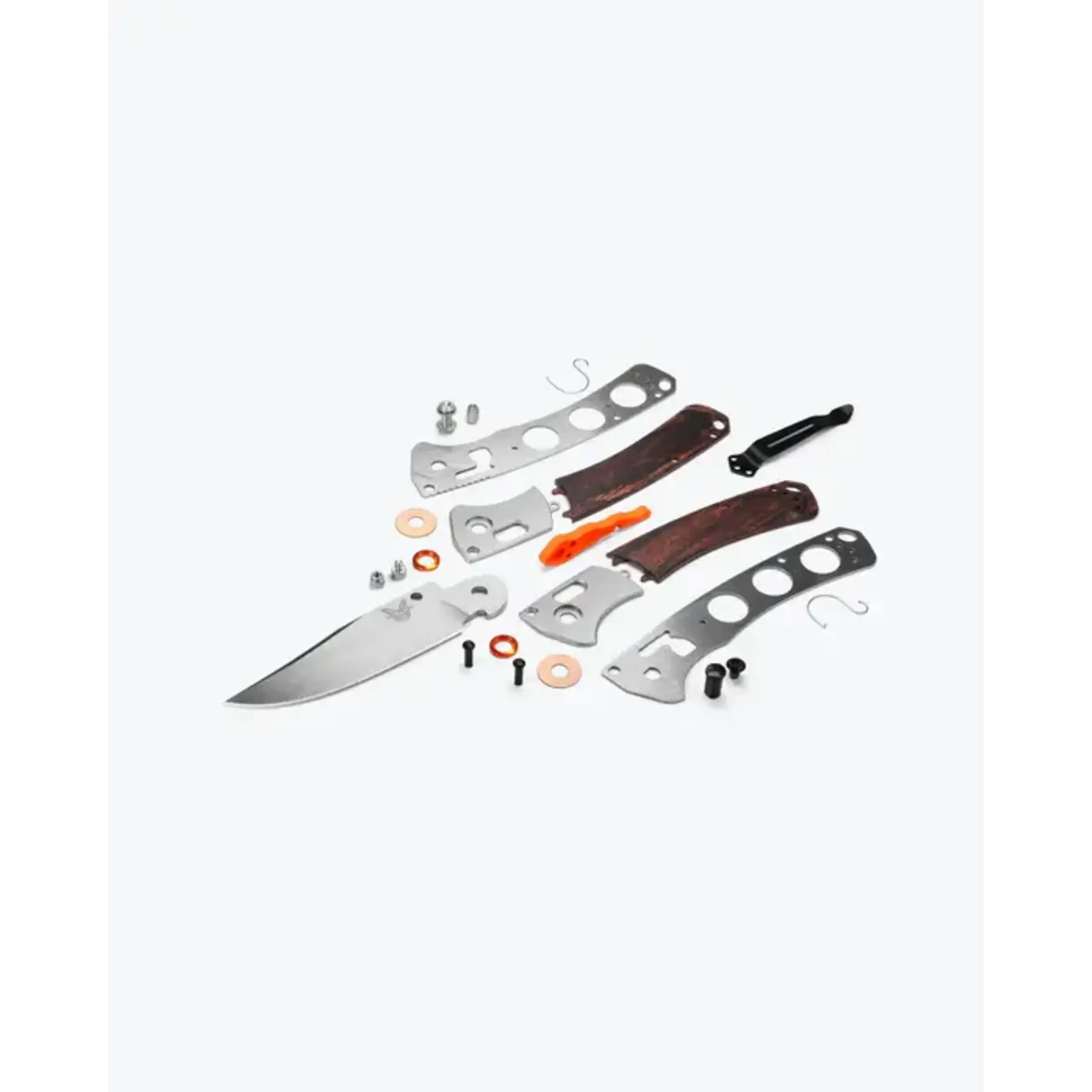 Benchmade Benchmade VSOP002 S30V & Wood VSOP Mesk "Deadman's Gun" Mini Crooked River