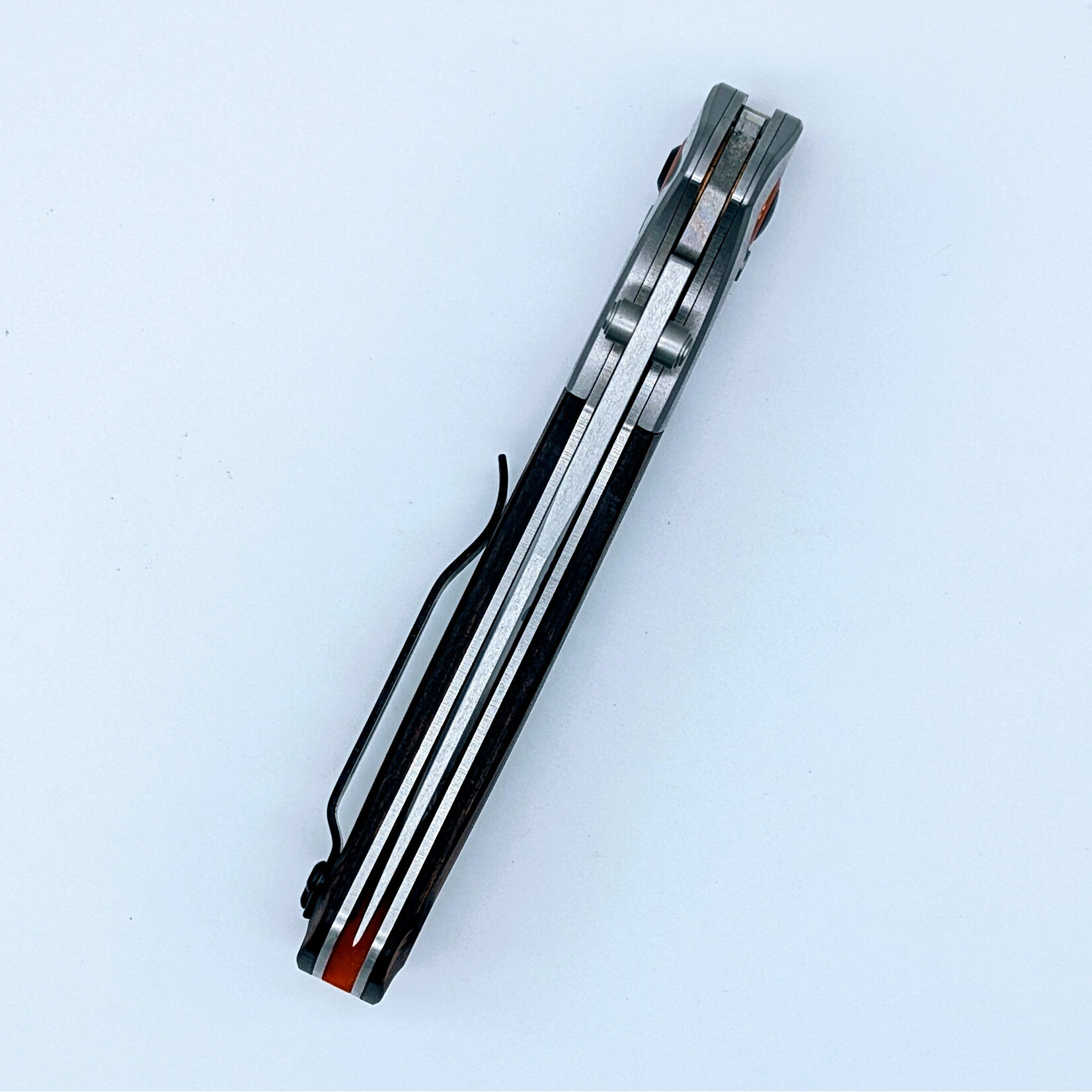 Benchmade Benchmade VSOP002 S30V & Wood VSOP Mesk "Deadman's Gun" Mini Crooked River