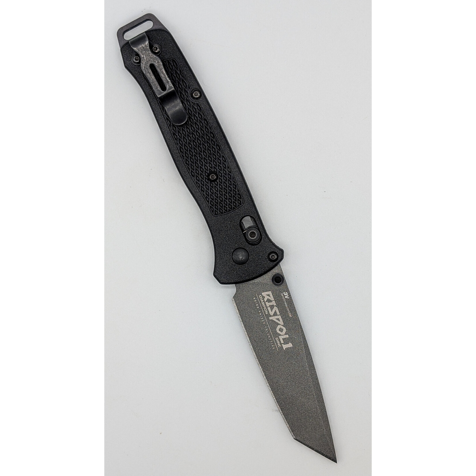 Benchmade Discontinued - Hogspoli HOG001 3V & Grivory "RISPOL1" Championship Bailout