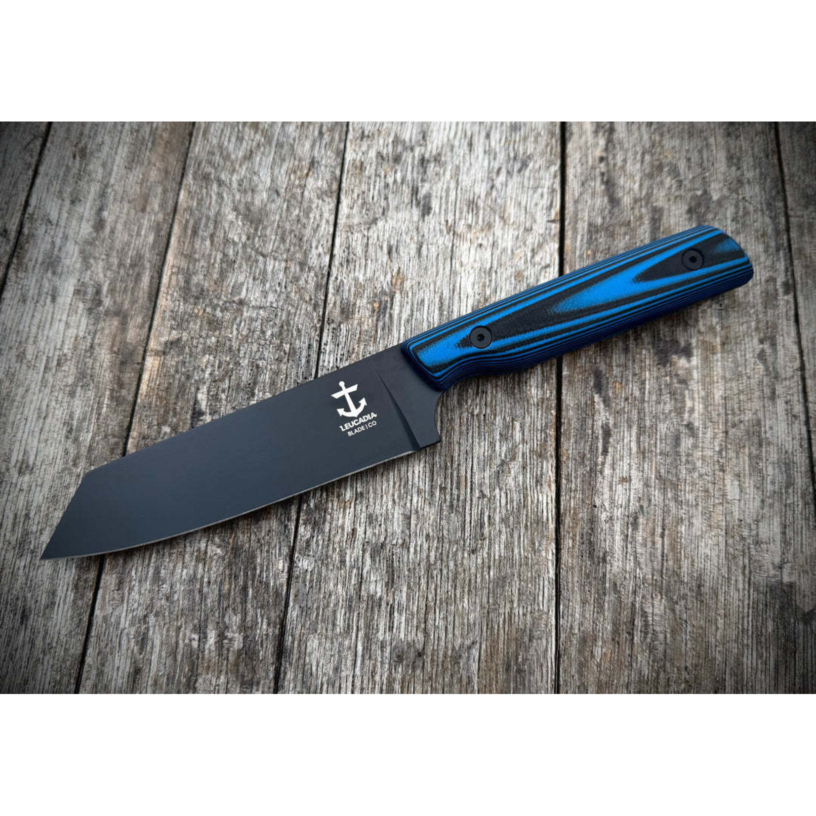 Leucadia Blade Co Leucadia Blade Co LBC025 AEBL & G10 Blue Snapper