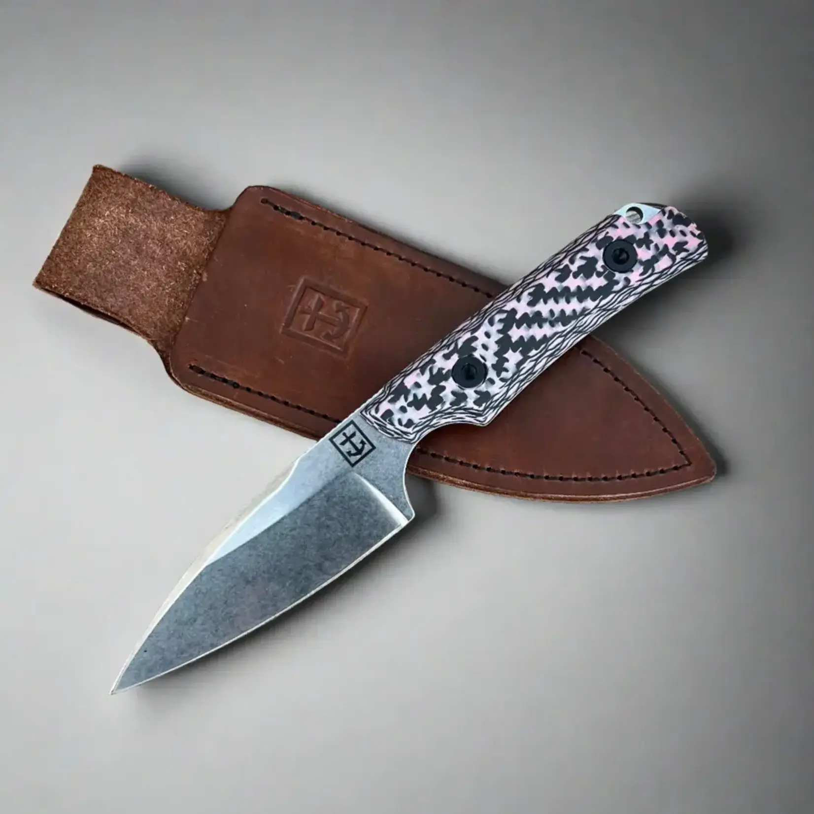 Leucadia Blade Co Leucadia Blade Co LBC014L AEBL & Carbon Fiber Fiji Ono