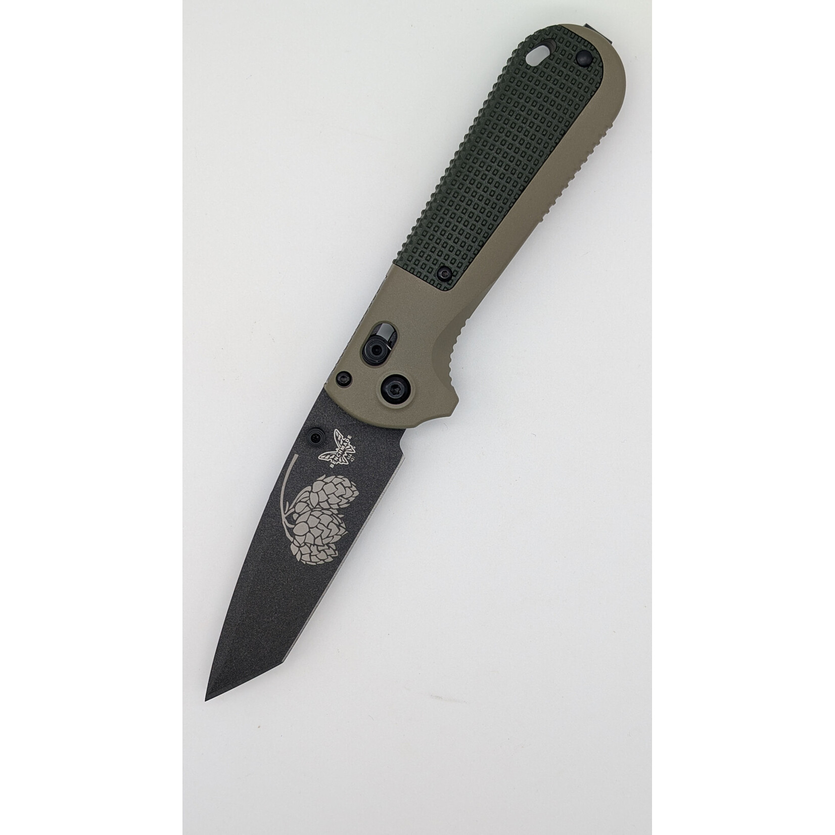 Benchmade Hop Quality Group 431BK-1 D2 & Grivory Ranger Green Redoubt