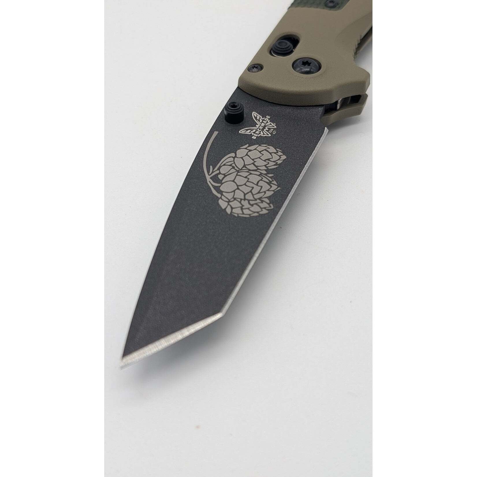 Benchmade Hop Quality Group 431BK-1 D2 & Grivory Ranger Green Redoubt