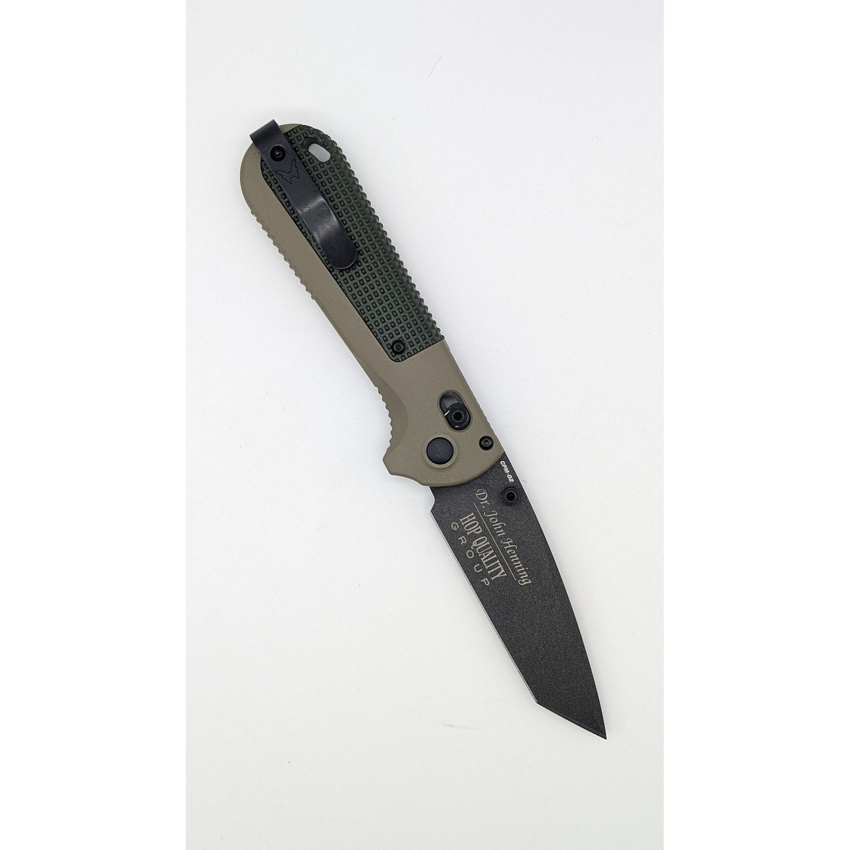 Benchmade Hop Quality Group 431BK-1 D2 & Grivory Ranger Green Redoubt