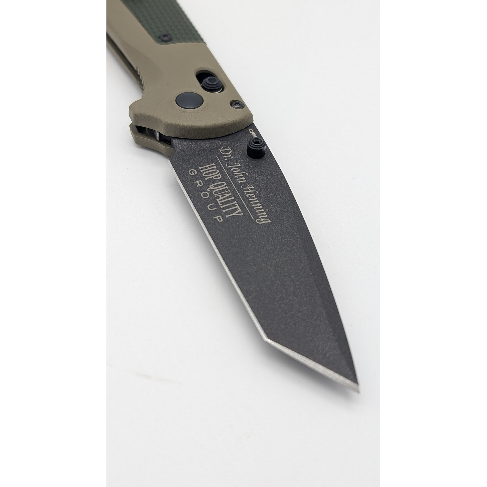 Benchmade Hop Quality Group 431BK-1 D2 & Grivory Ranger Green Redoubt
