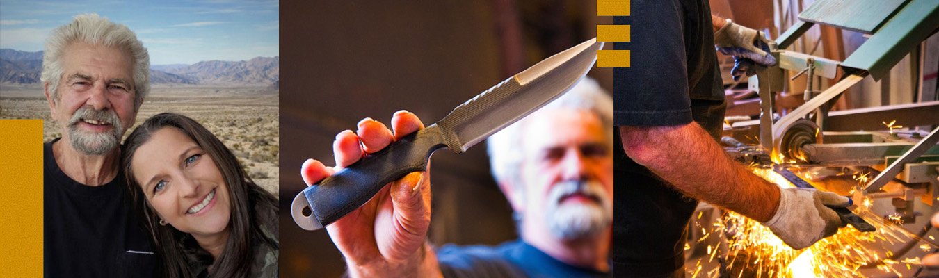 Anza Knives brand page banner