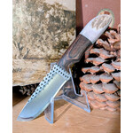 Anza Knives Anza 12F Elk + Walnut Diamondback EDC